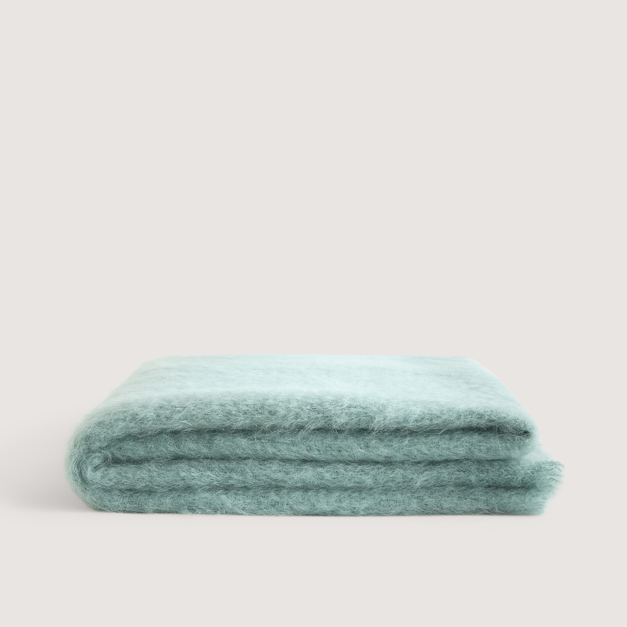 Manta decorativa Mohair Liso Mantas Ezcaray - Azul 130 x 200 cm Azul-2