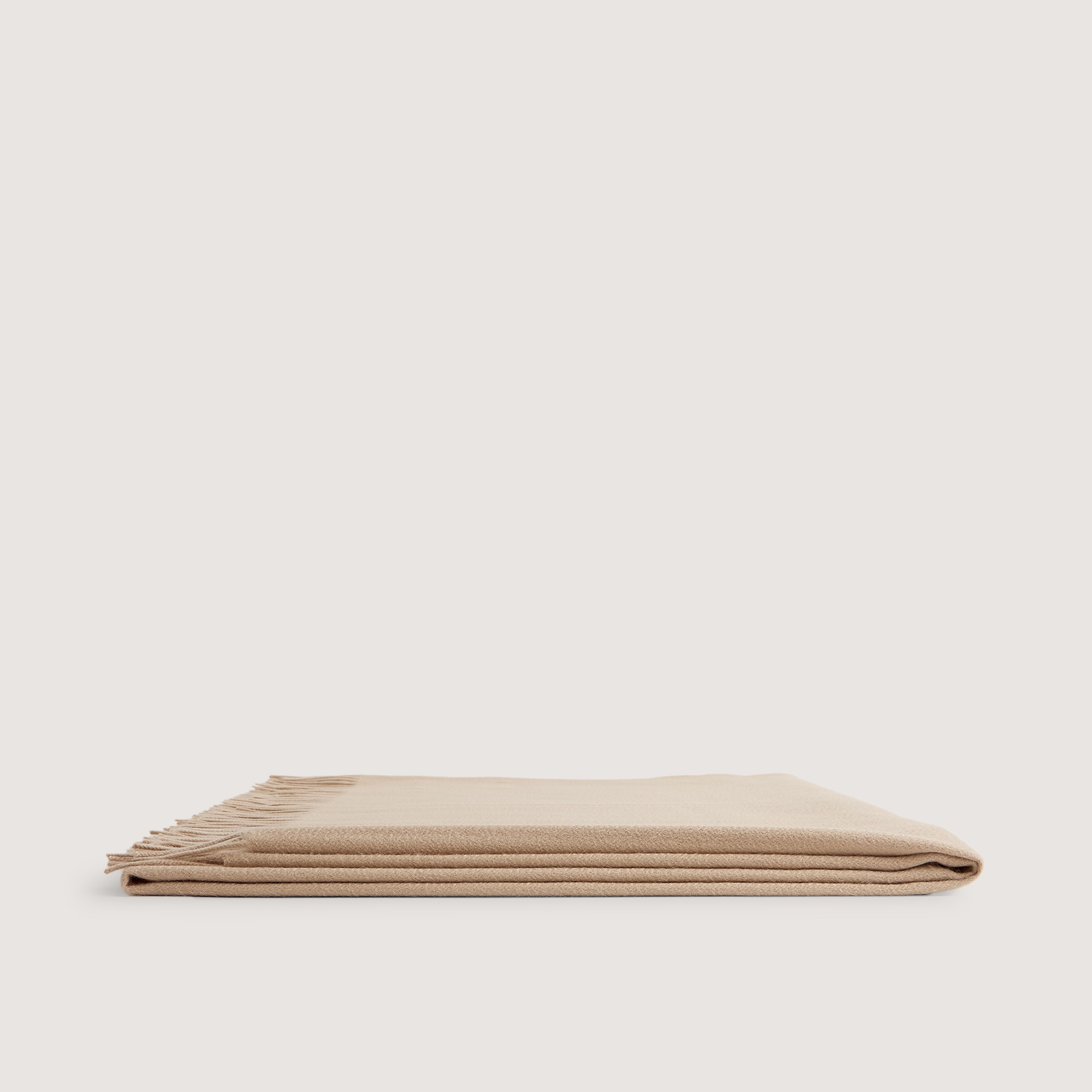Manta decorativa Cashmere Mantas Ezcaray - Crudo 130 x 200 cm Crudo-2