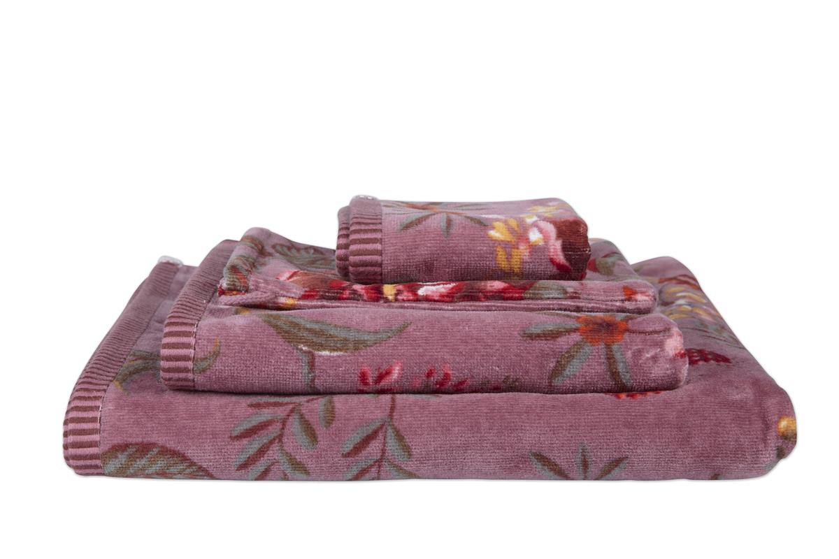 Toalla de baño algodón 500 gr/m2 Secret Garden Pip Studio - Malva Tocador Malva-4