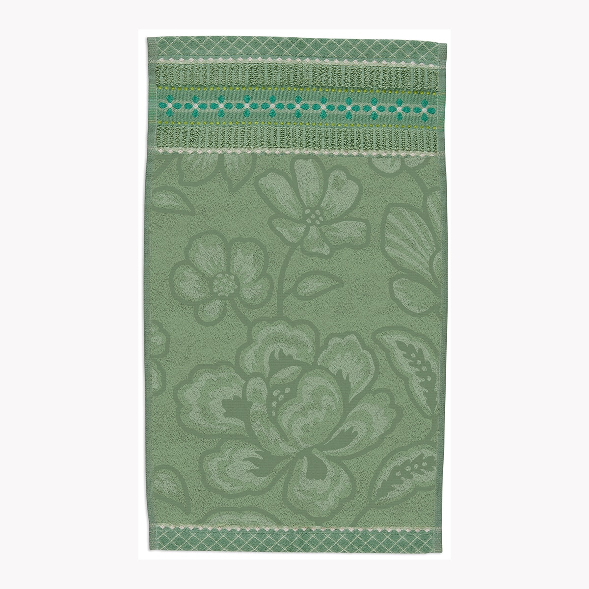 Toalha de Banho de Algodão Jasmin - 500 g/m2 Verde-2