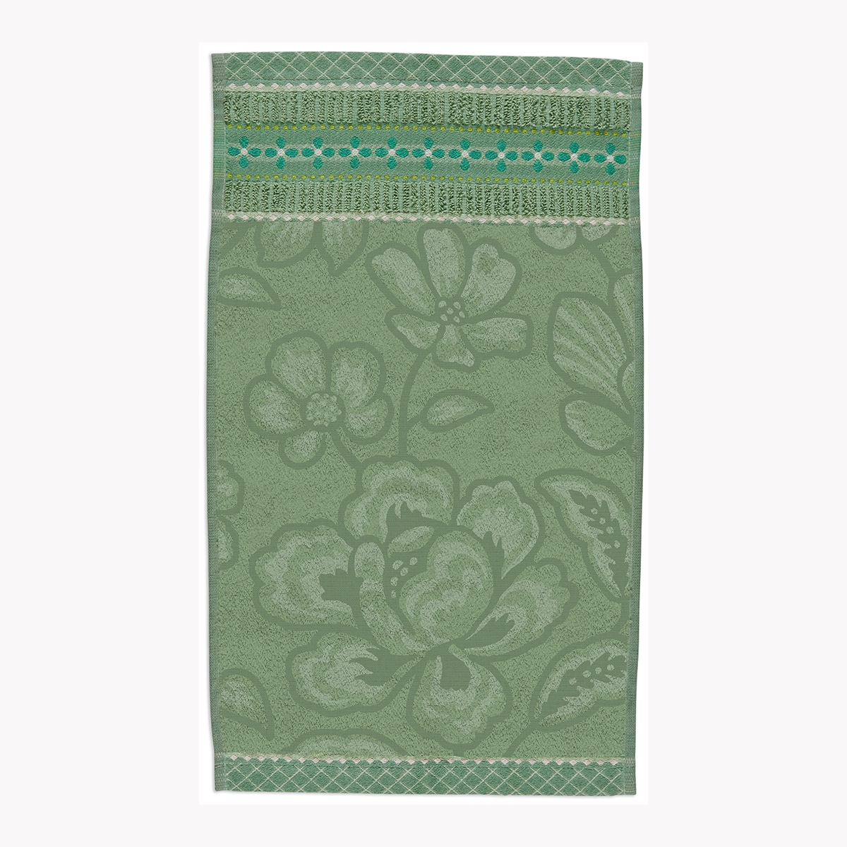 Toalla de baño algodón 500 gr/m2 Jasmin Pip Studio Verde-2