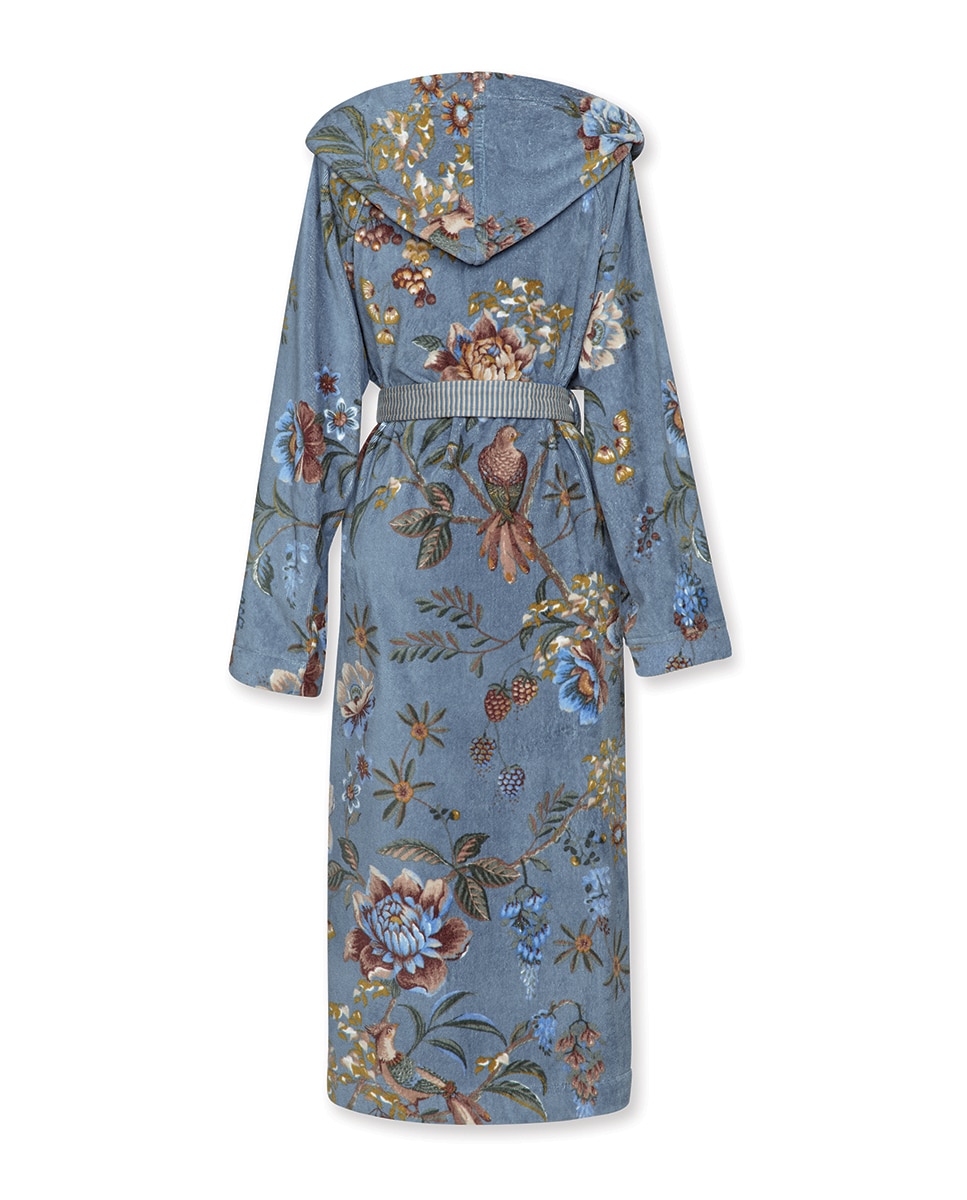Albornoz algodón Secret Garden Pip Studio - Azul M Azul-2