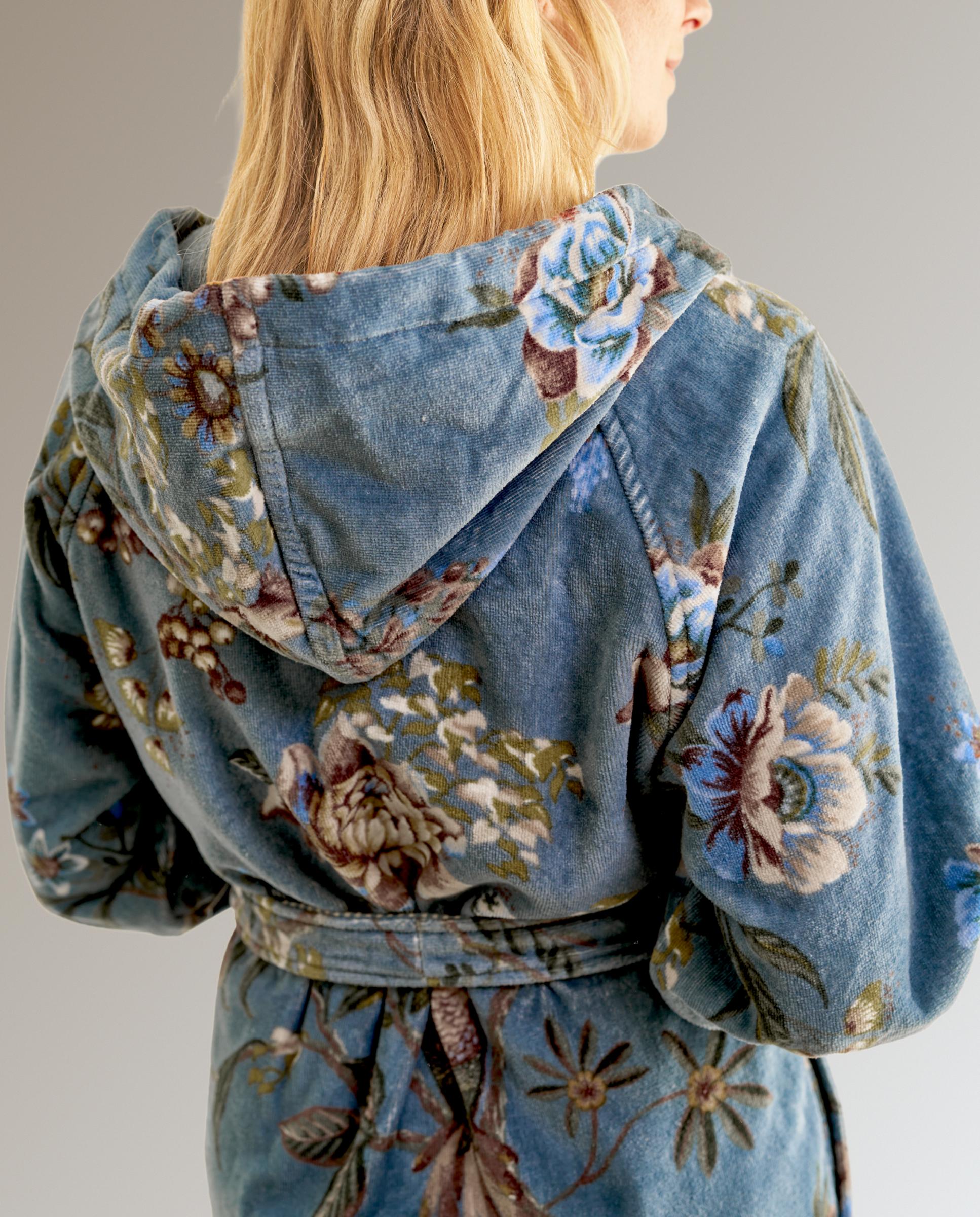 Albornoz algodón Secret Garden Pip Studio - Azul M Azul-4
