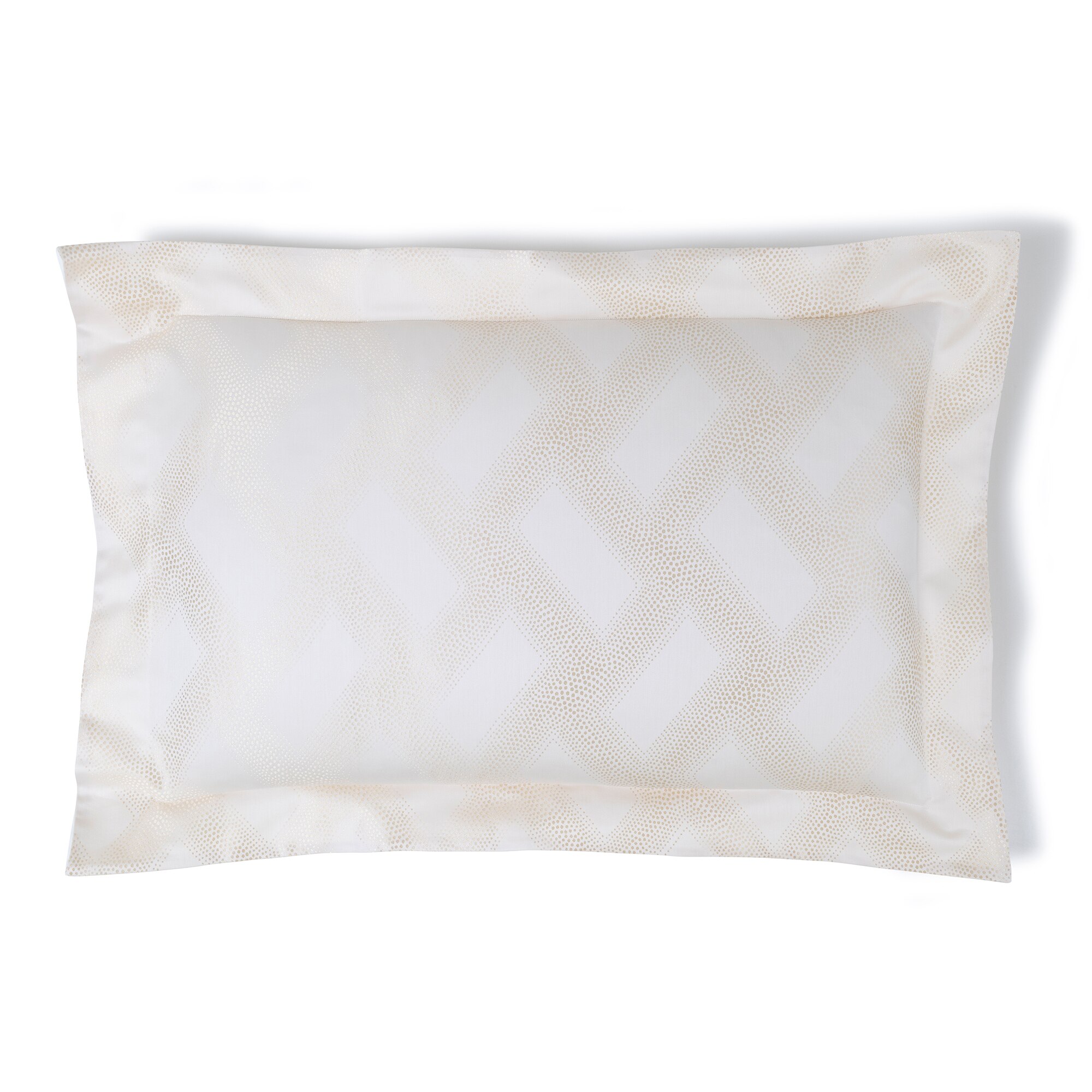 Conjunto de Capa de Edredão de Algodão Luxury Bright Branco-6