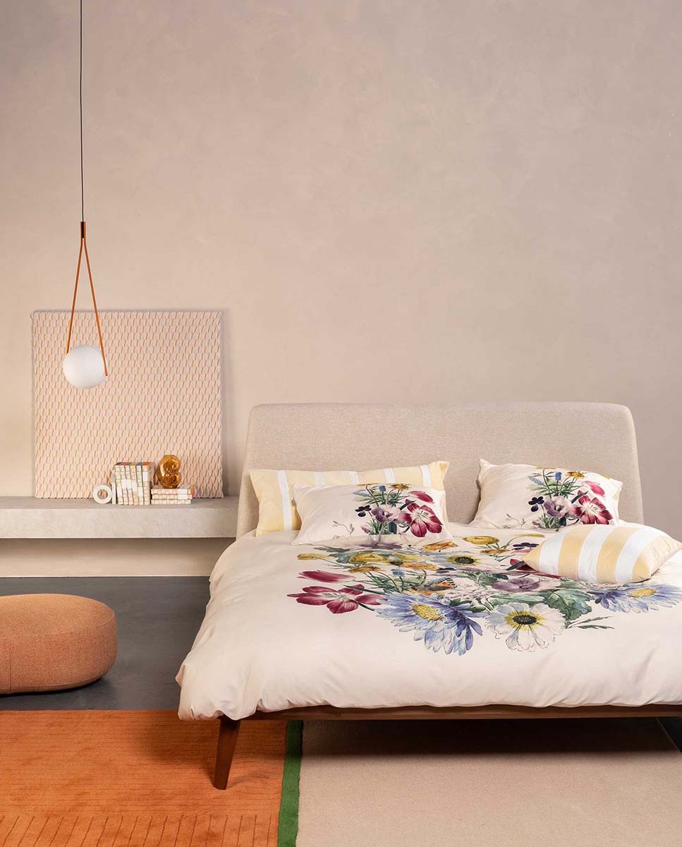 Juego de funda nórdica algodón satén Volara Essenza - Multicolor Cama 150 cm Multicolor-9