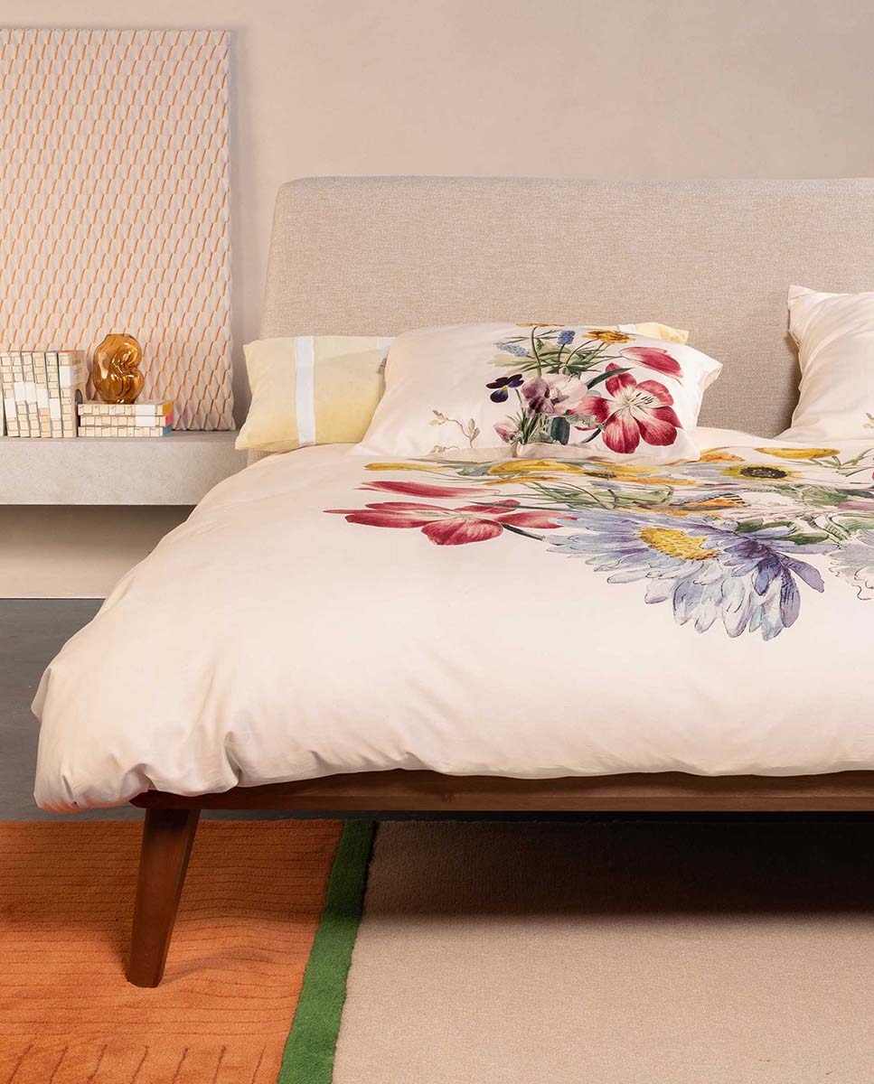 Juego de funda nórdica algodón satén Volara Essenza - Multicolor Cama 150 cm Multicolor-10