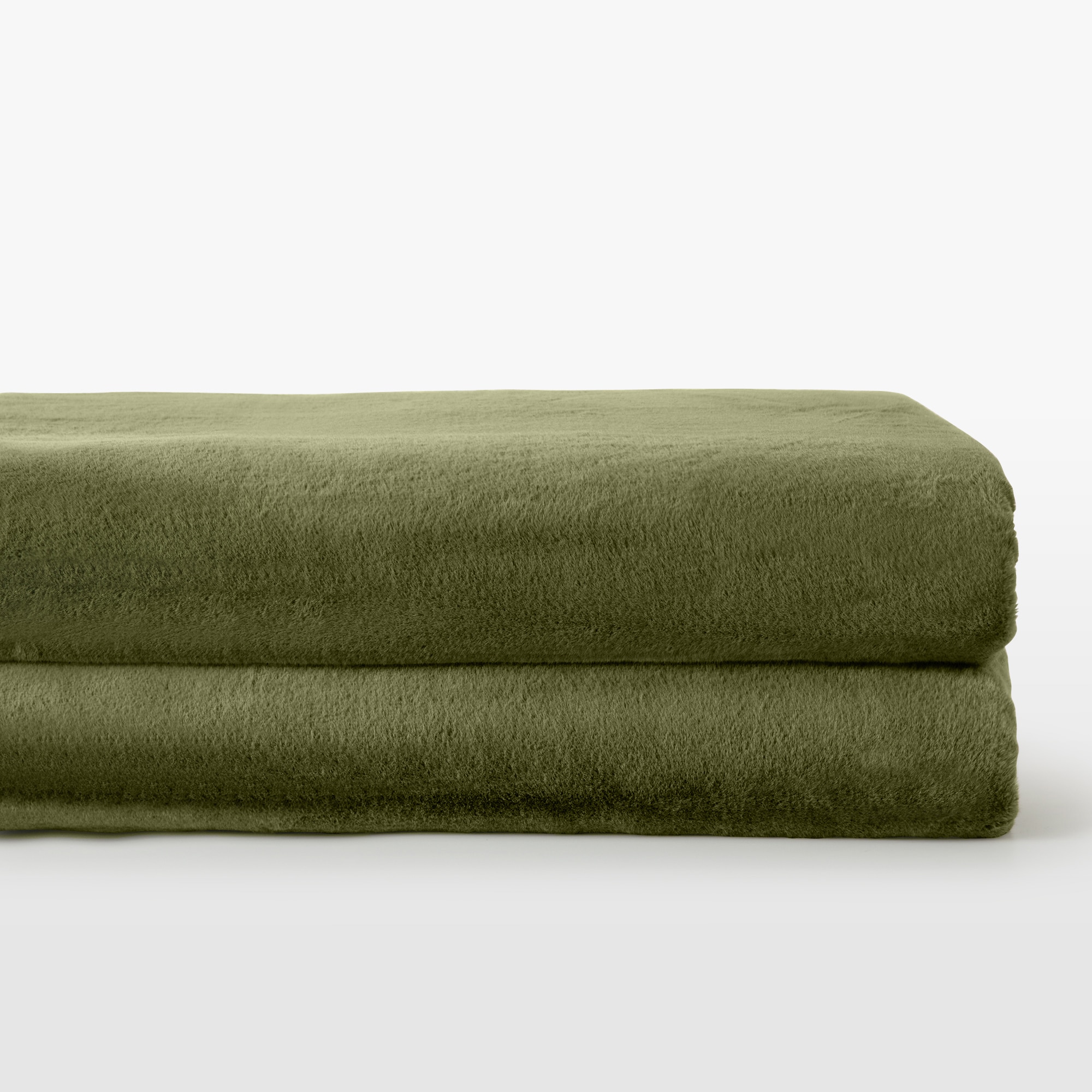 Manta decorativa Furry Essenza - Verde Verde-1