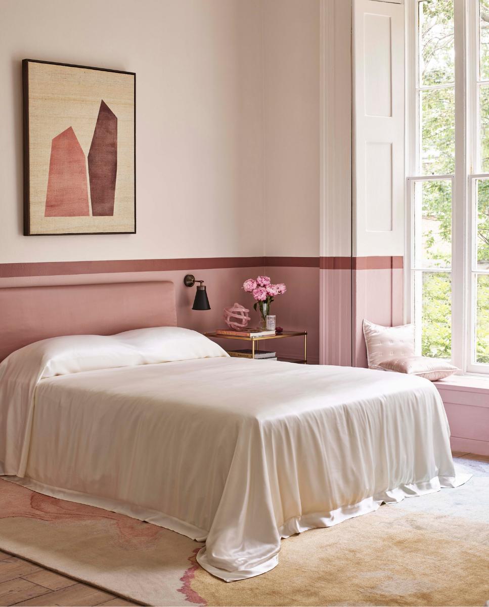 Funda de almohada seda Mulberry Plain Colour Gingerlily - Marfil 50 x 90 cm Marfil-2