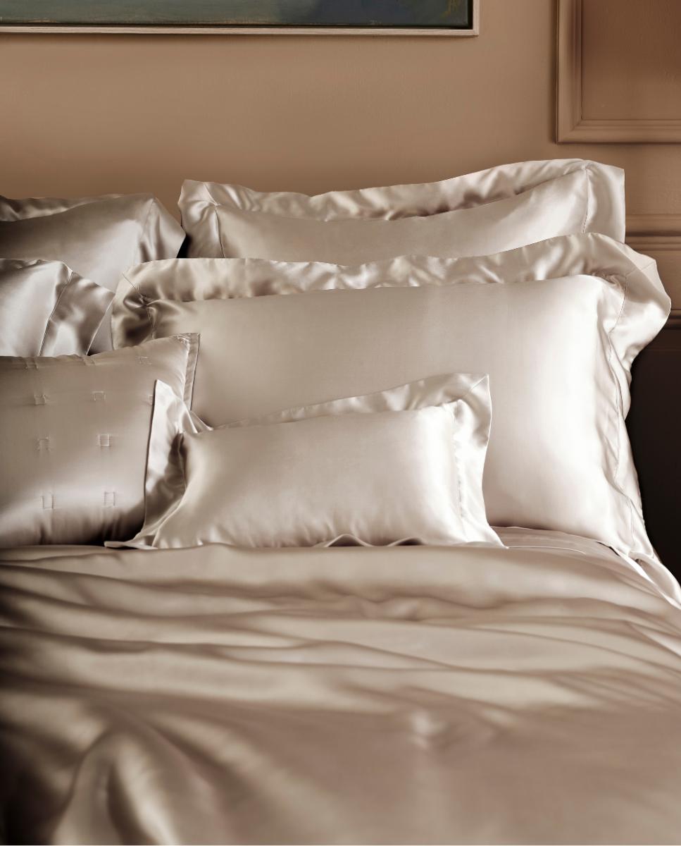 Funda nórdica de seda Mulberry Gingerlily Plain Colours - Beige Cama 150 cm Beige-3