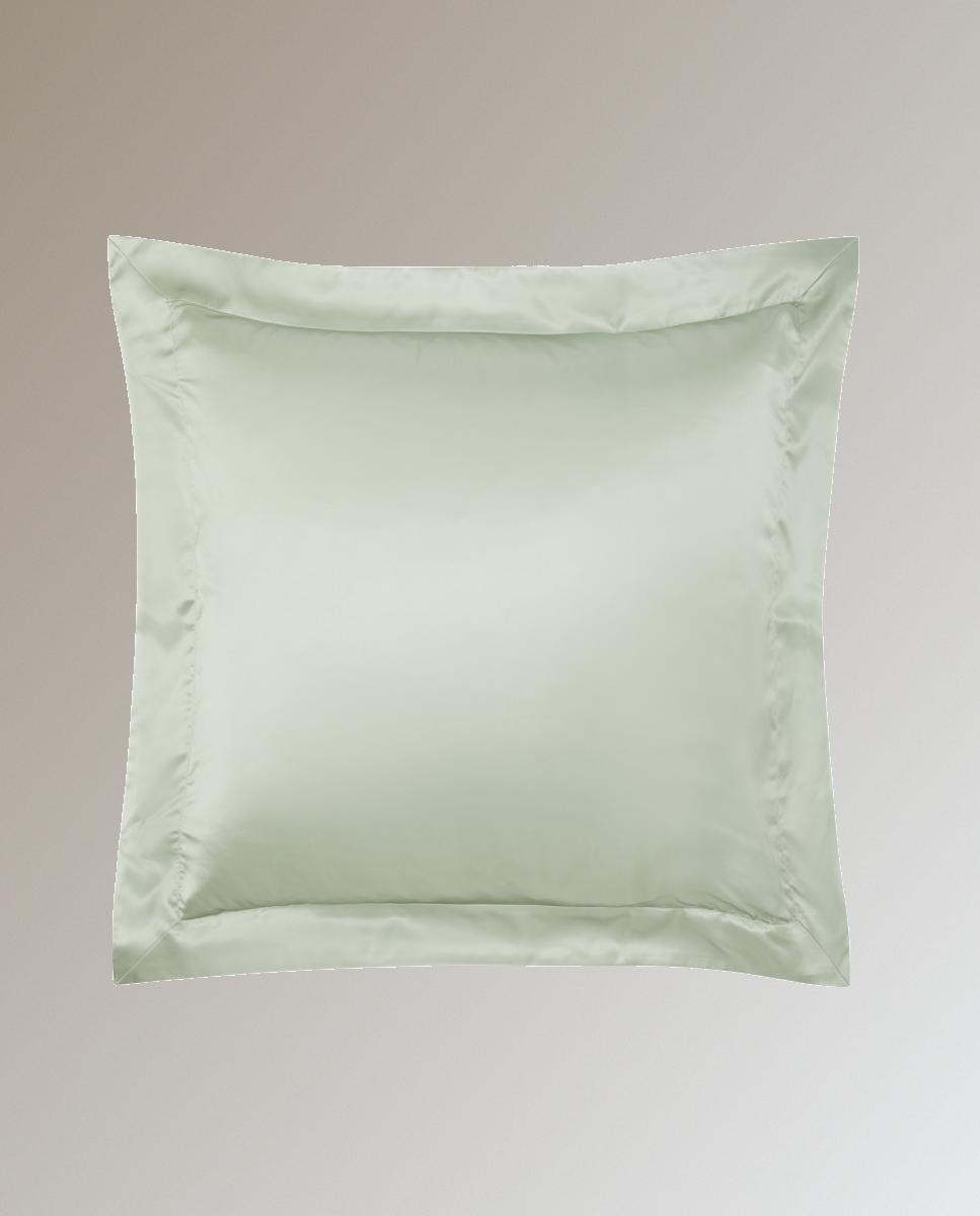 Funda de cuadrante seda Mulberry Plain Colours Gingerlily - Verde Verde-1