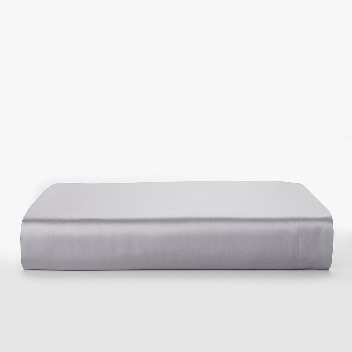 Funda nórdica de seda Mulberry Gingerlily Plain Colours - Plata Cama 150 cm Plata-4