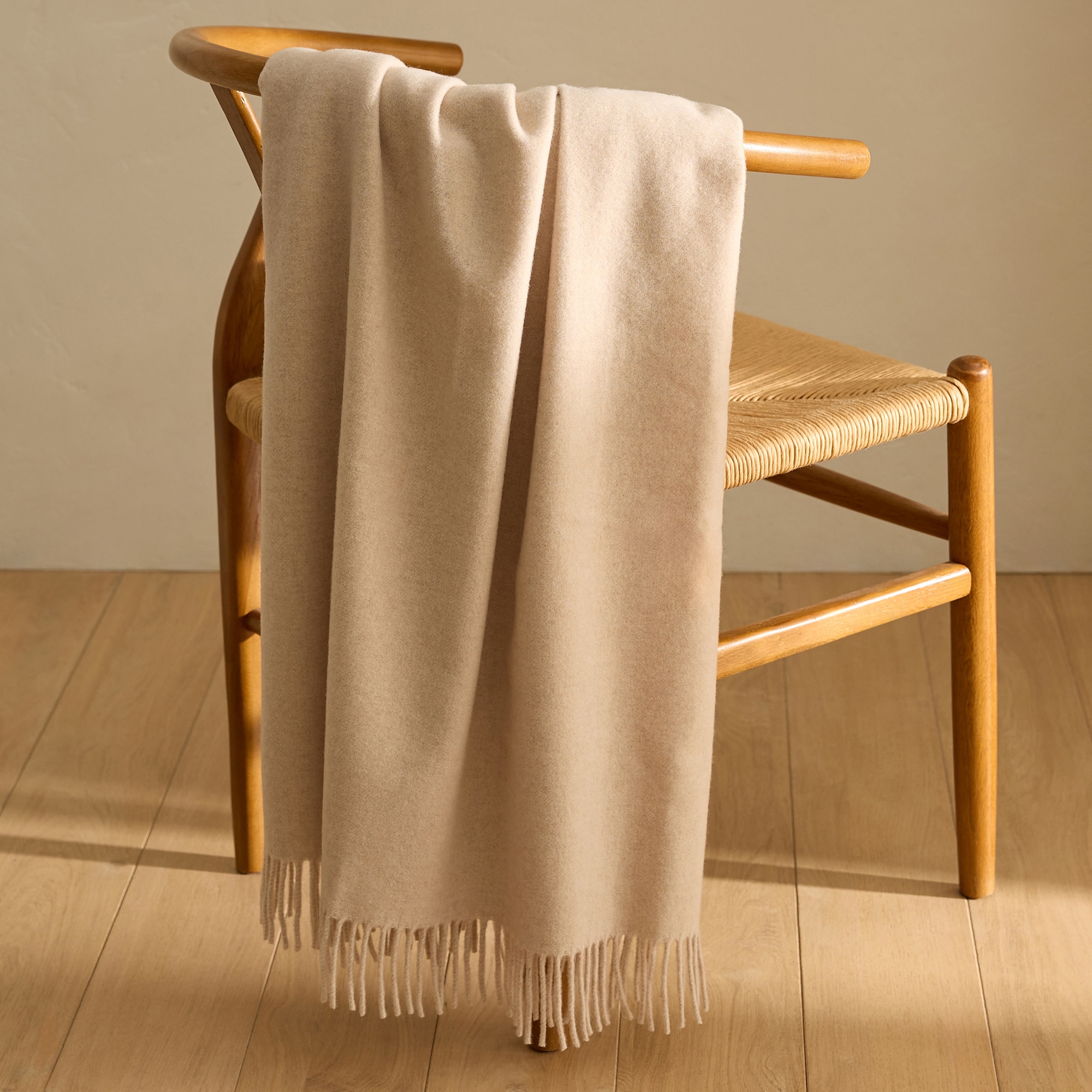 Manta decorativa Charme Somma - Natural 130 x 180 cm Natural-1