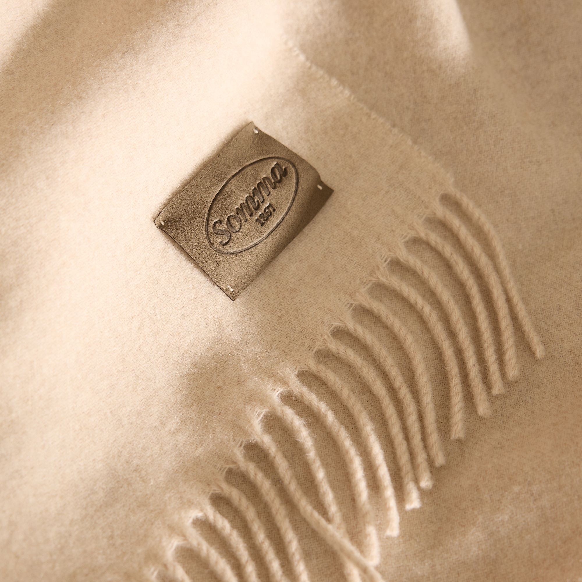 Manta decorativa Charme Somma - Natural 130 x 180 cm Natural-3