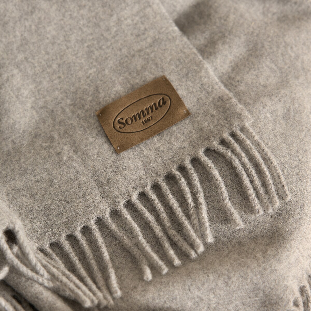 Manta Decorativa Charme Cinzento-3