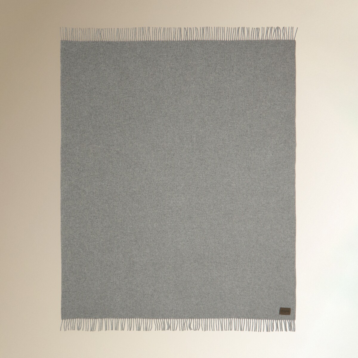 Manta Decorativa Charme Cinzento-4