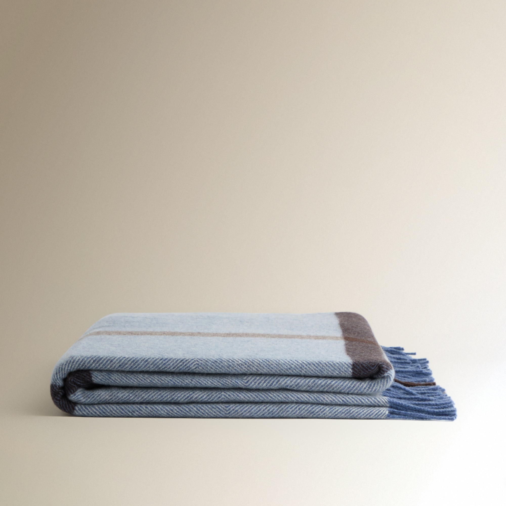 Manta Decorativa de Lã Merino Eton Multicolor-2