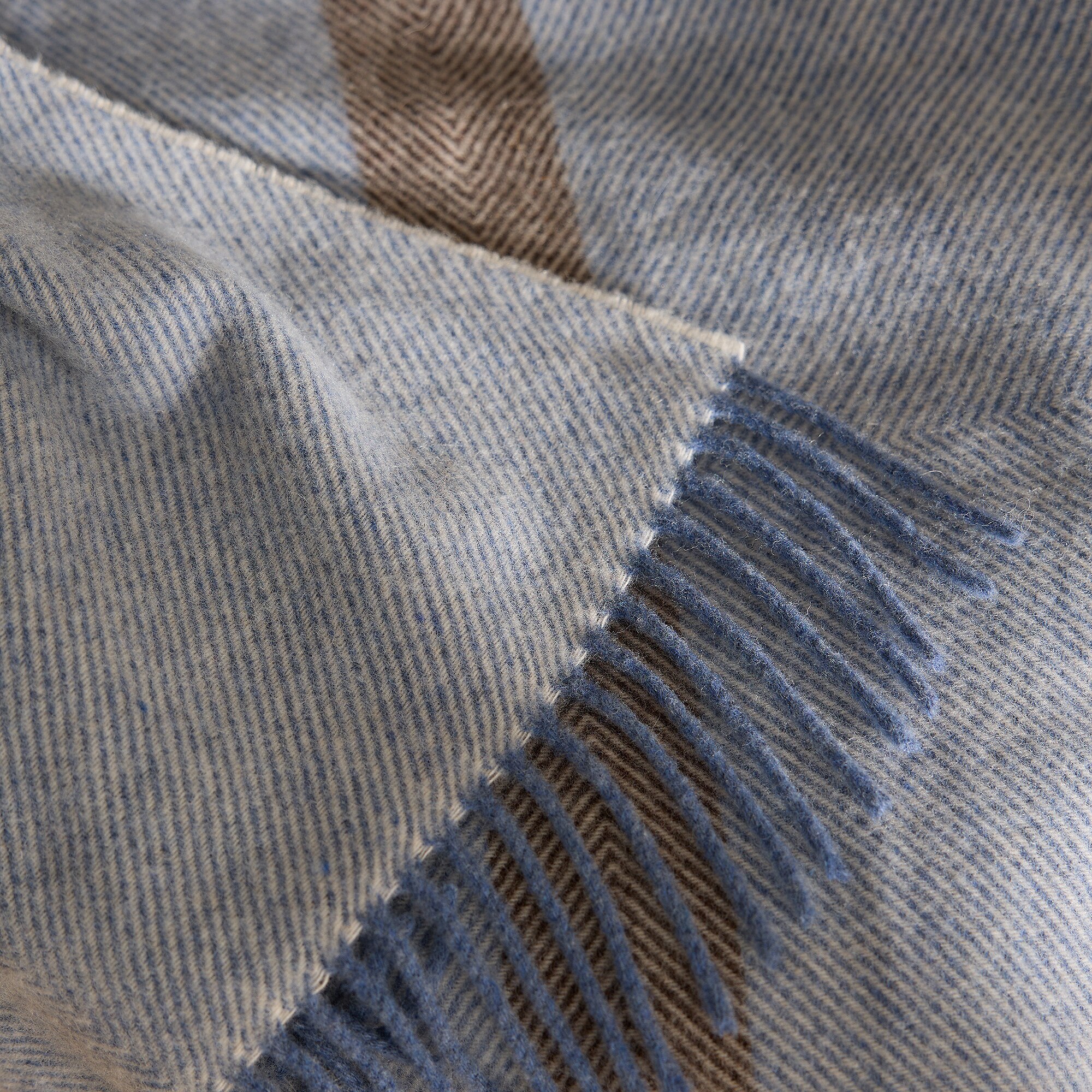 Manta Decorativa de Lã Merino Eton Multicolor-3