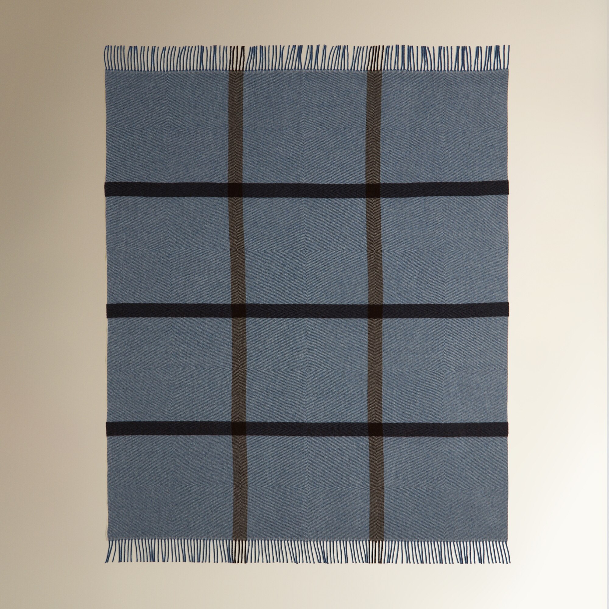 Manta Decorativa de Lã Merino Eton Multicolor-4
