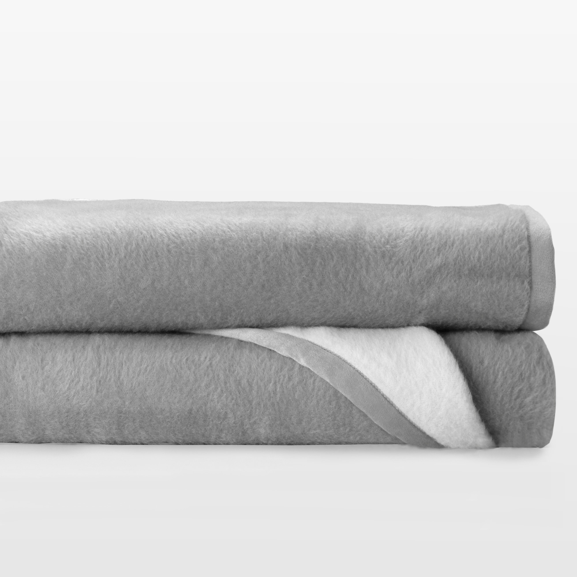 Manta de cama lana Delta Manterol - Gris Cama 150 cm Gris-1