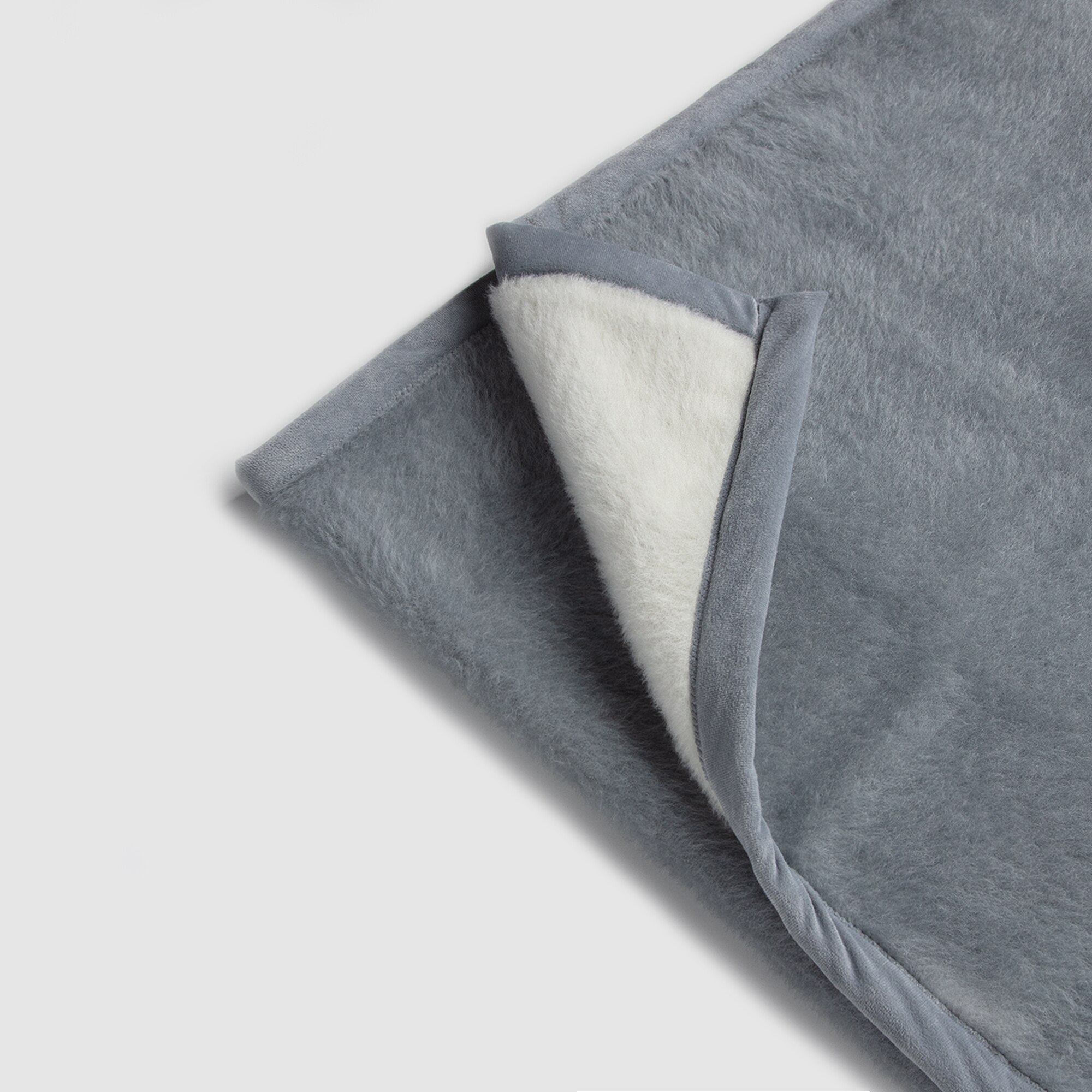 Manta de cama lana Delta Manterol - Gris Cama 150 cm Gris-2