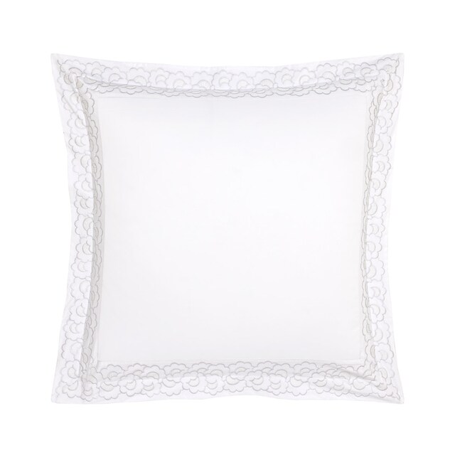 Imagen 0 de Funda de cuadrante algodón satén Festons Yves Delorme