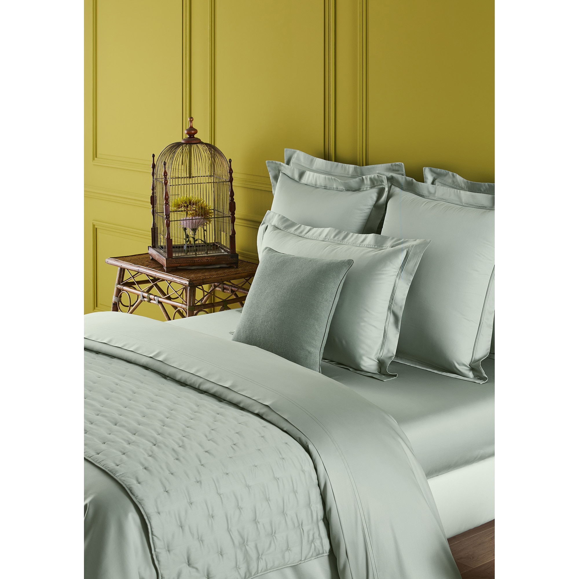 Sábana encimera algodón Triomphe Yves Delorme - Veronés Cama 180 cm Veronés-3