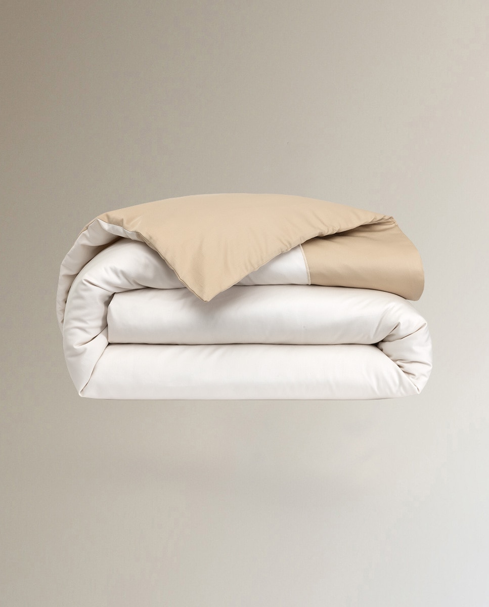 Funda nórdica algodón Apollon Yves Delorme - Beige Cama 180 cm Beige-3