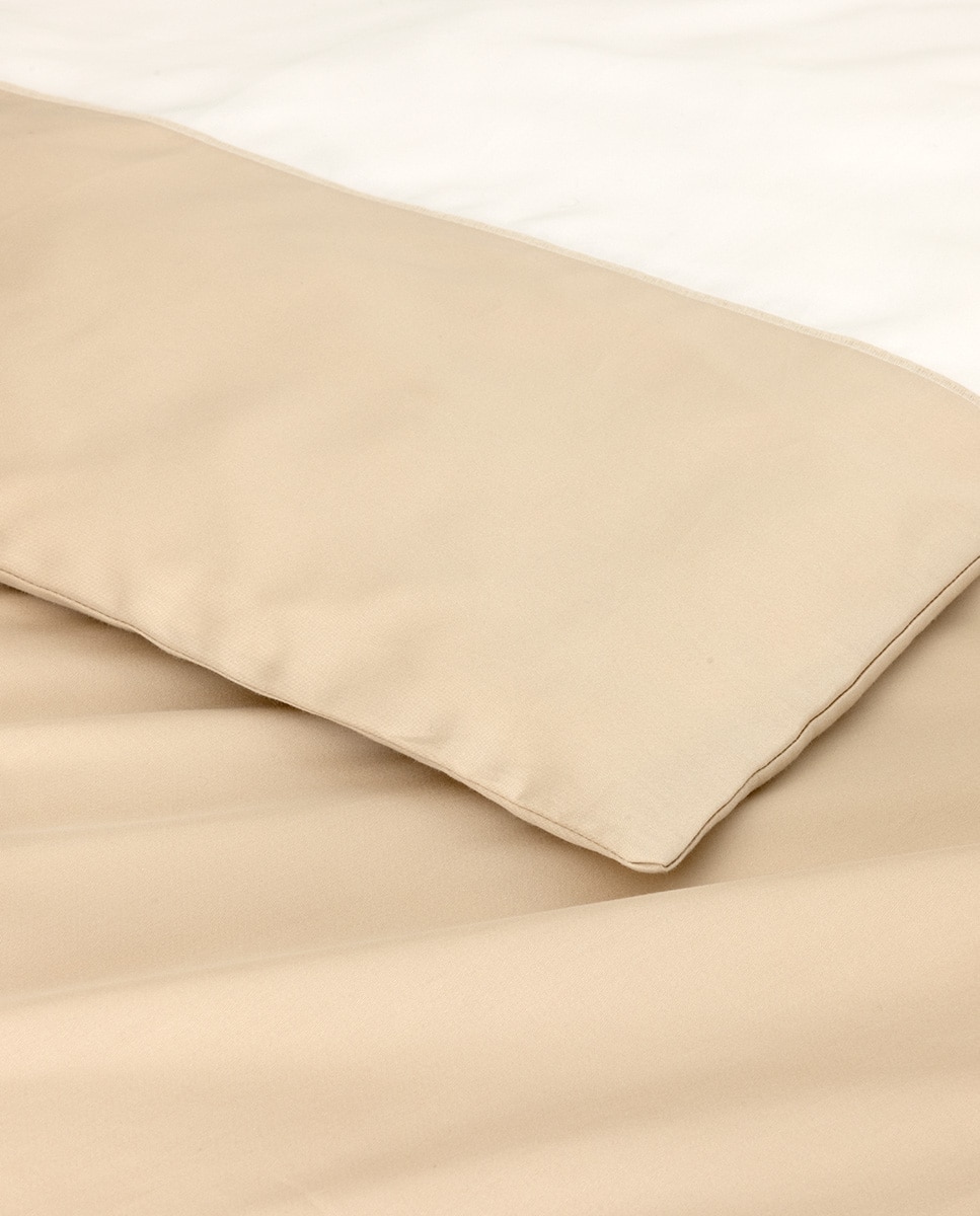 Funda nórdica algodón Apollon Yves Delorme - Beige Cama 180 cm Beige-4