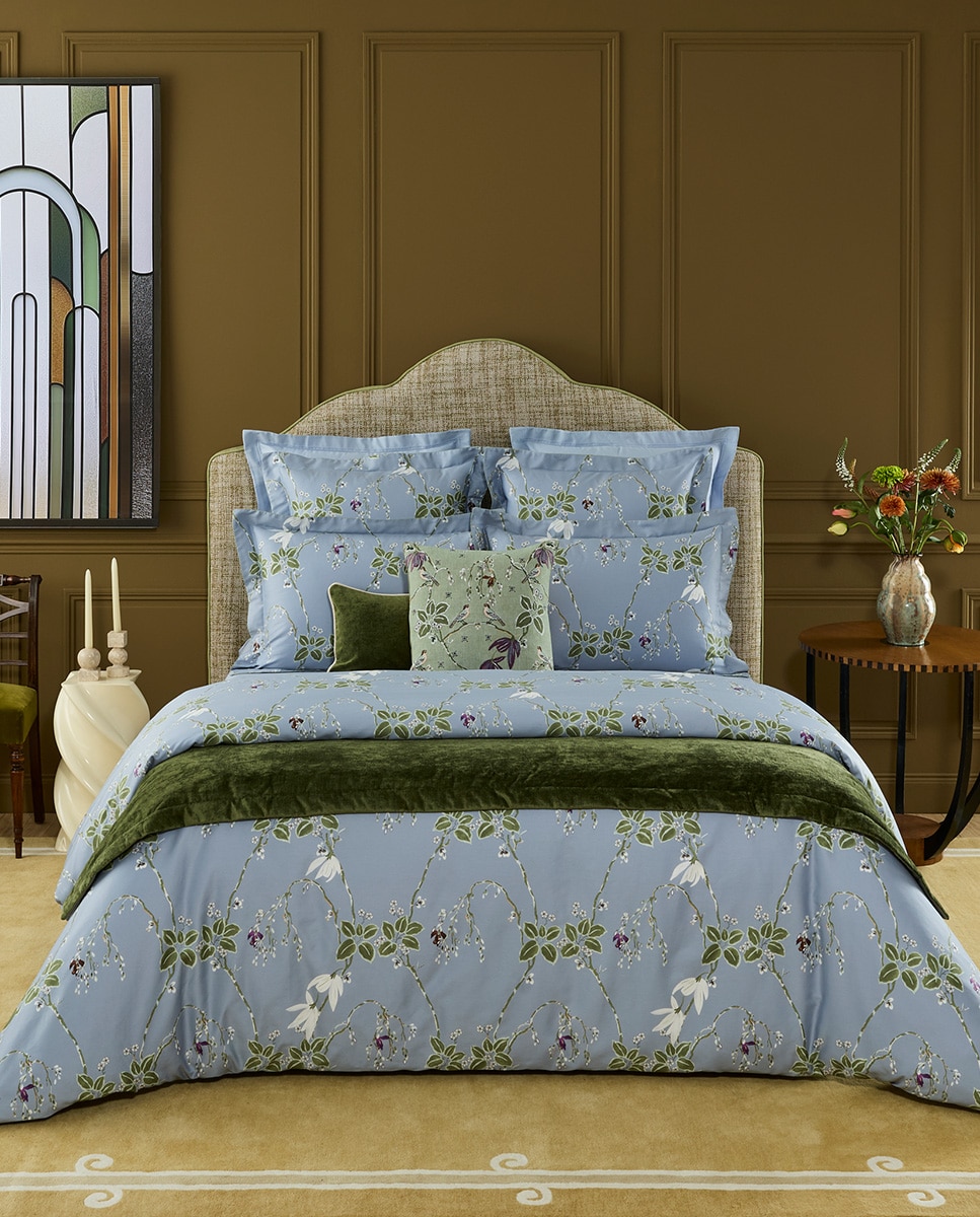 Funda nórdica algodón Rameau Yves Delorme - Multicolor Cama 180 cm Multicolor-1