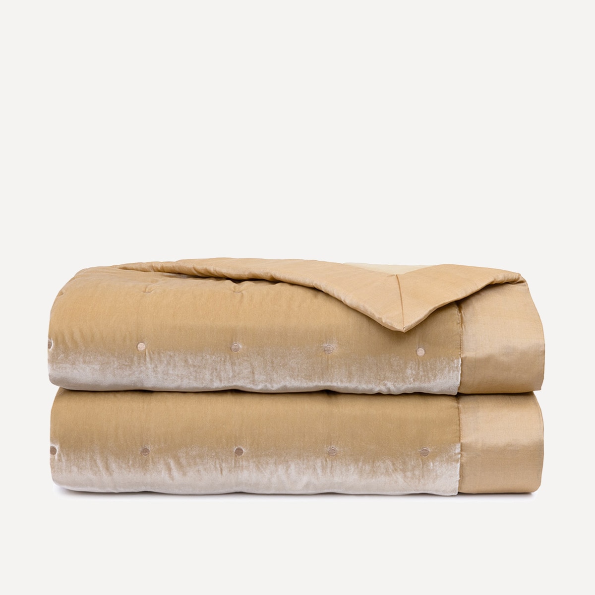 Edredão de Viscose e Seda Cocon Areia-1