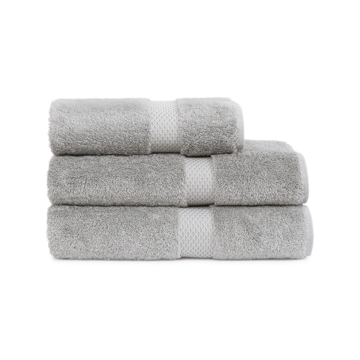 Imagen 1 de Toalla de baño algodón y modal 700 gr/m² Etoile Yves Delorme - Gris Tocador Gris