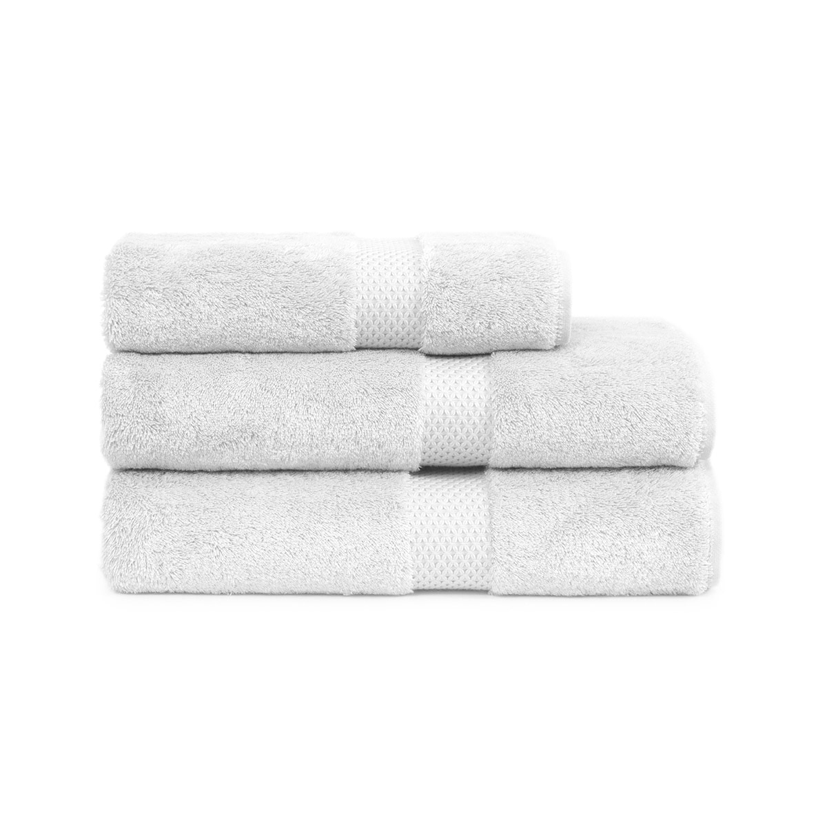 Toalla de baño algodón y modal 700 gr/m² Etoile Yves Delorme - Plata Tocador Plata-1
