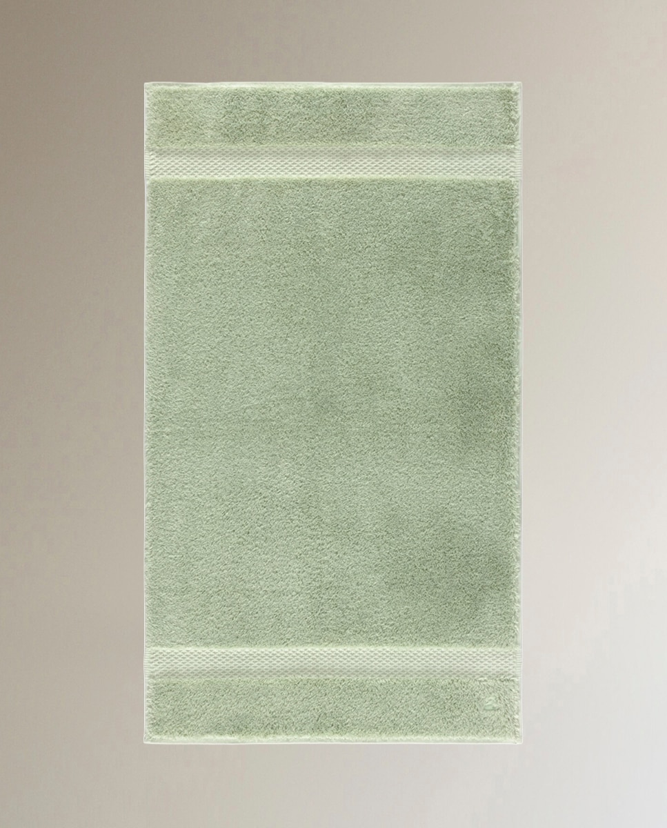 Imagen 5 de Toalla de baño algodón y modal 700 gr/m² Etoile Yves Delorme - Verde claro Tocador Verde claro