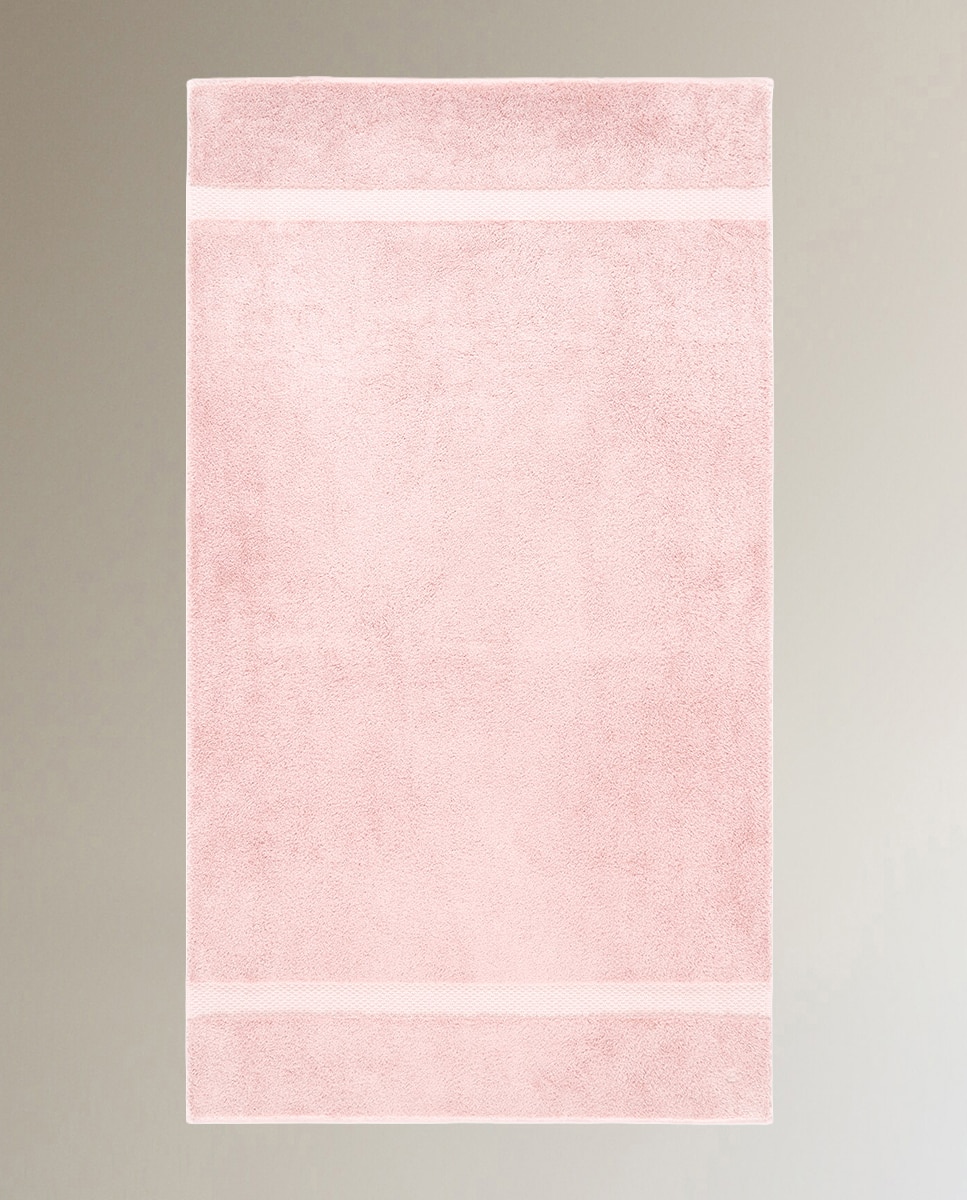 Toalha de banho de algodão e modal 700 g/m2 Etoile Rosa-6