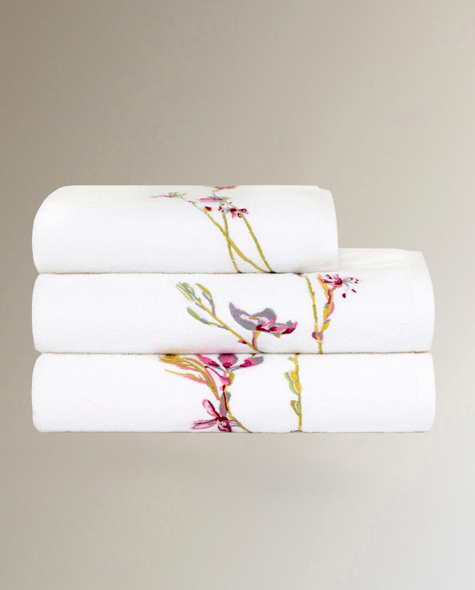 Toalha de Banho de Algodão Orgânico e Modal Gaura - 450 g/m2 Branco-2