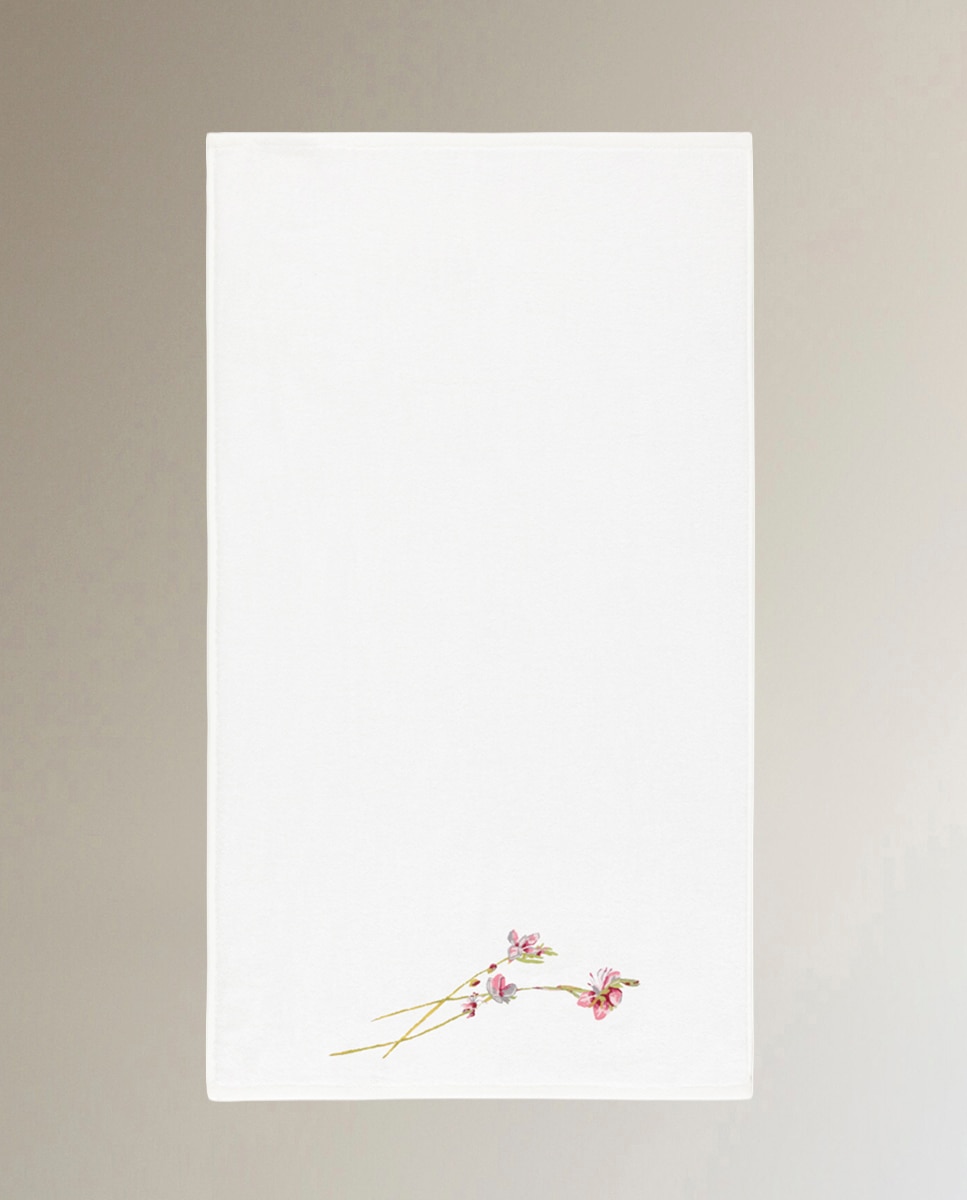 Toalha de Banho de Algodão Orgânico e Modal Gaura - 450 g/m2 Branco-3