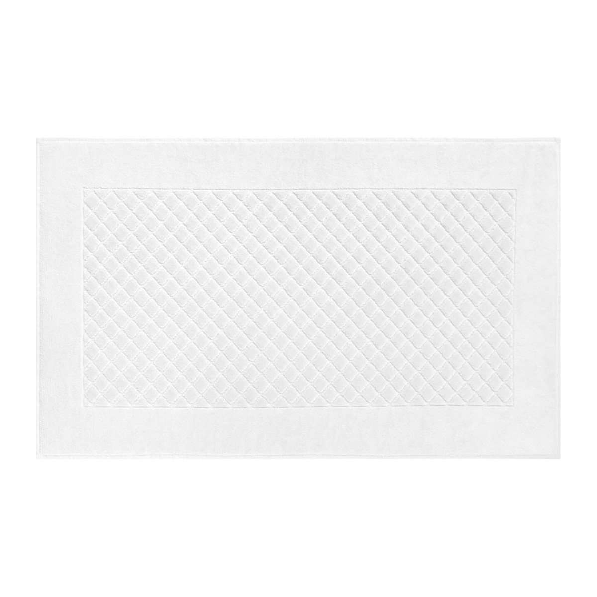 Alfombra de baño algodón Etoile Yves Delorme - Blanco 55 x 90 cm Blanco-1
