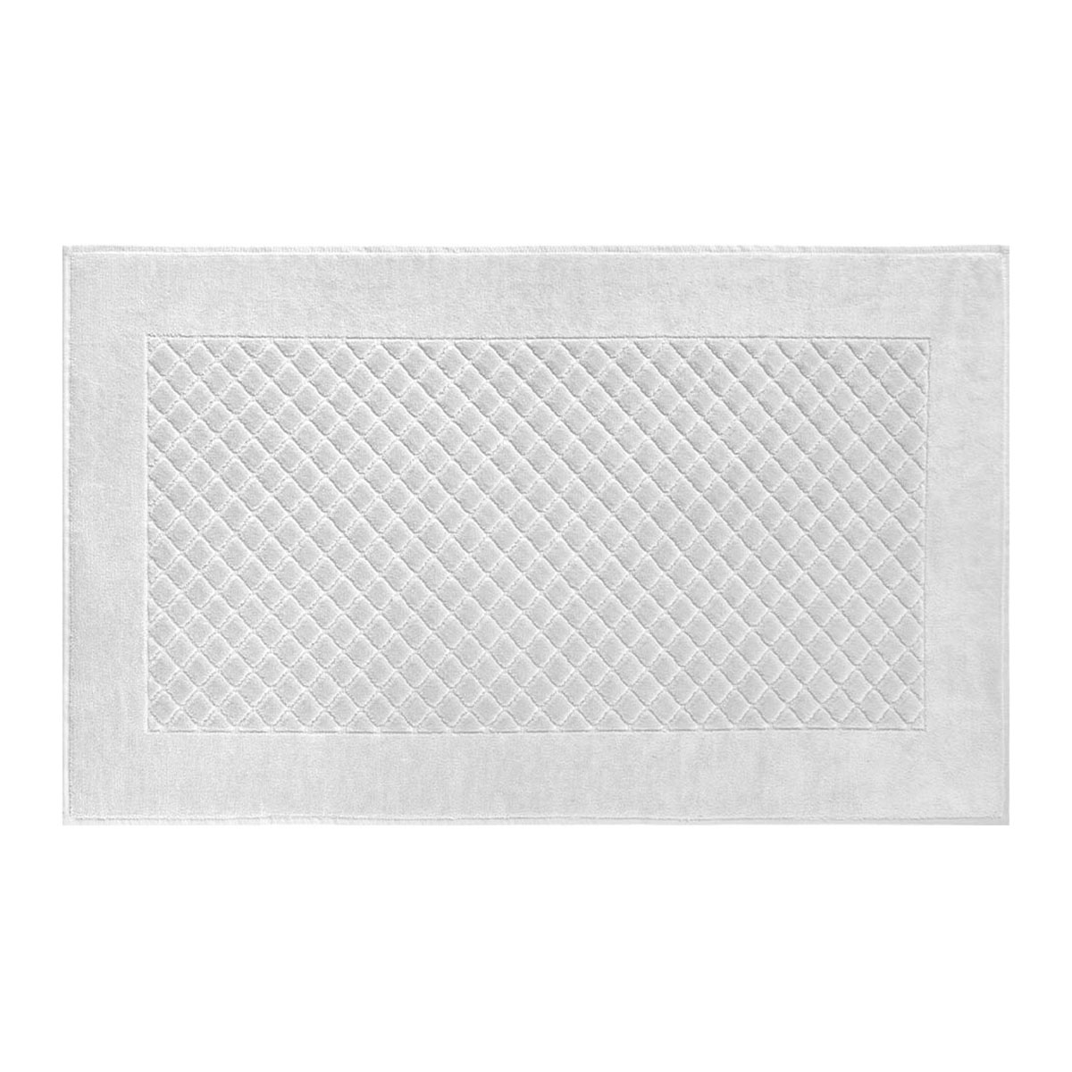 Alfombra de baño algodón Etoile Yves Delorme - Plata 55 x 90 cm Plata-1