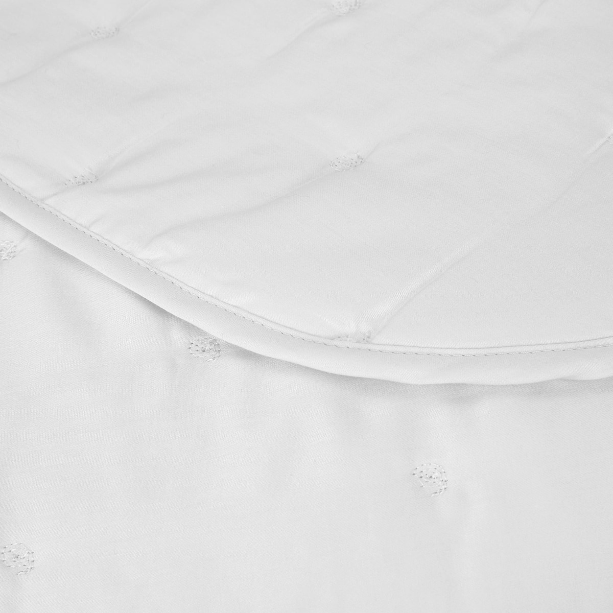 Edredón algodón Triomphe Yves Delorme - Blanco Cama 150 cm Blanco-2