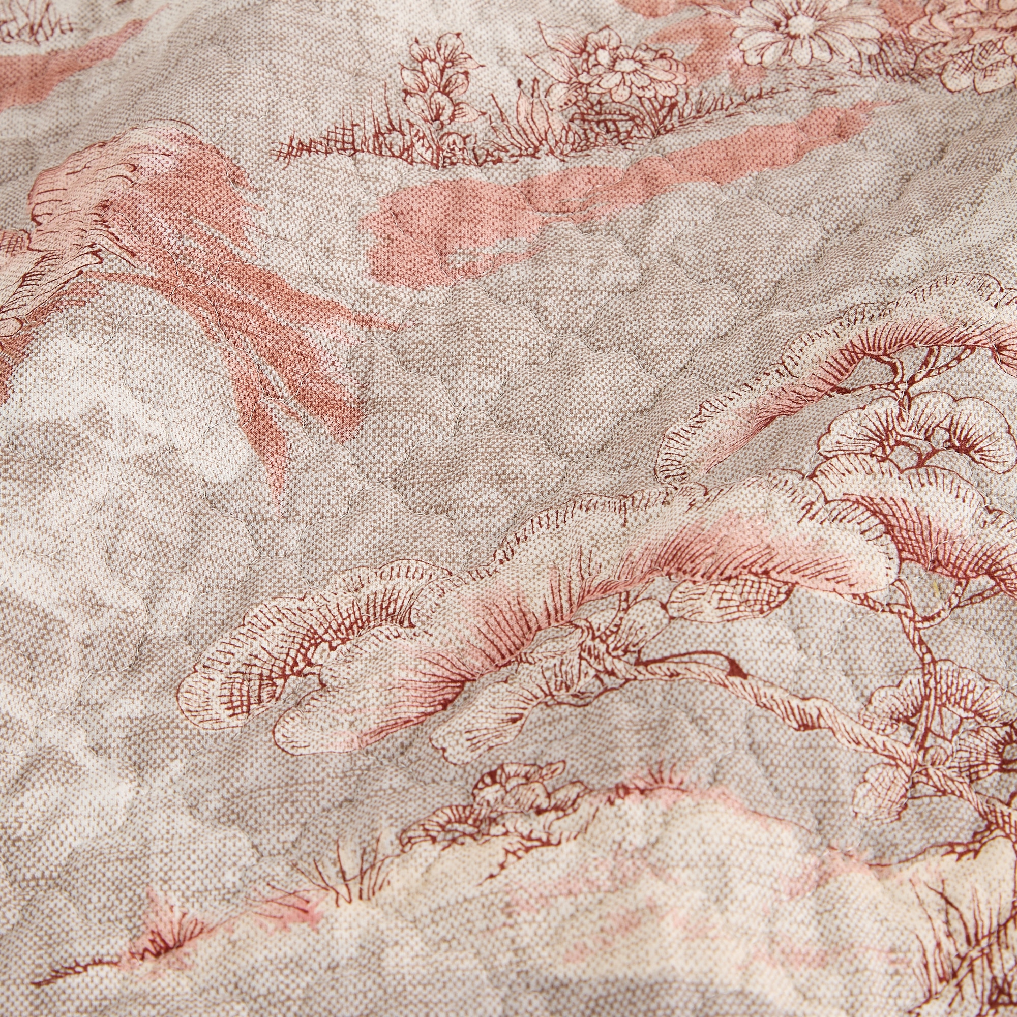 Colcha de Algodão Acquaforte Terracota-3