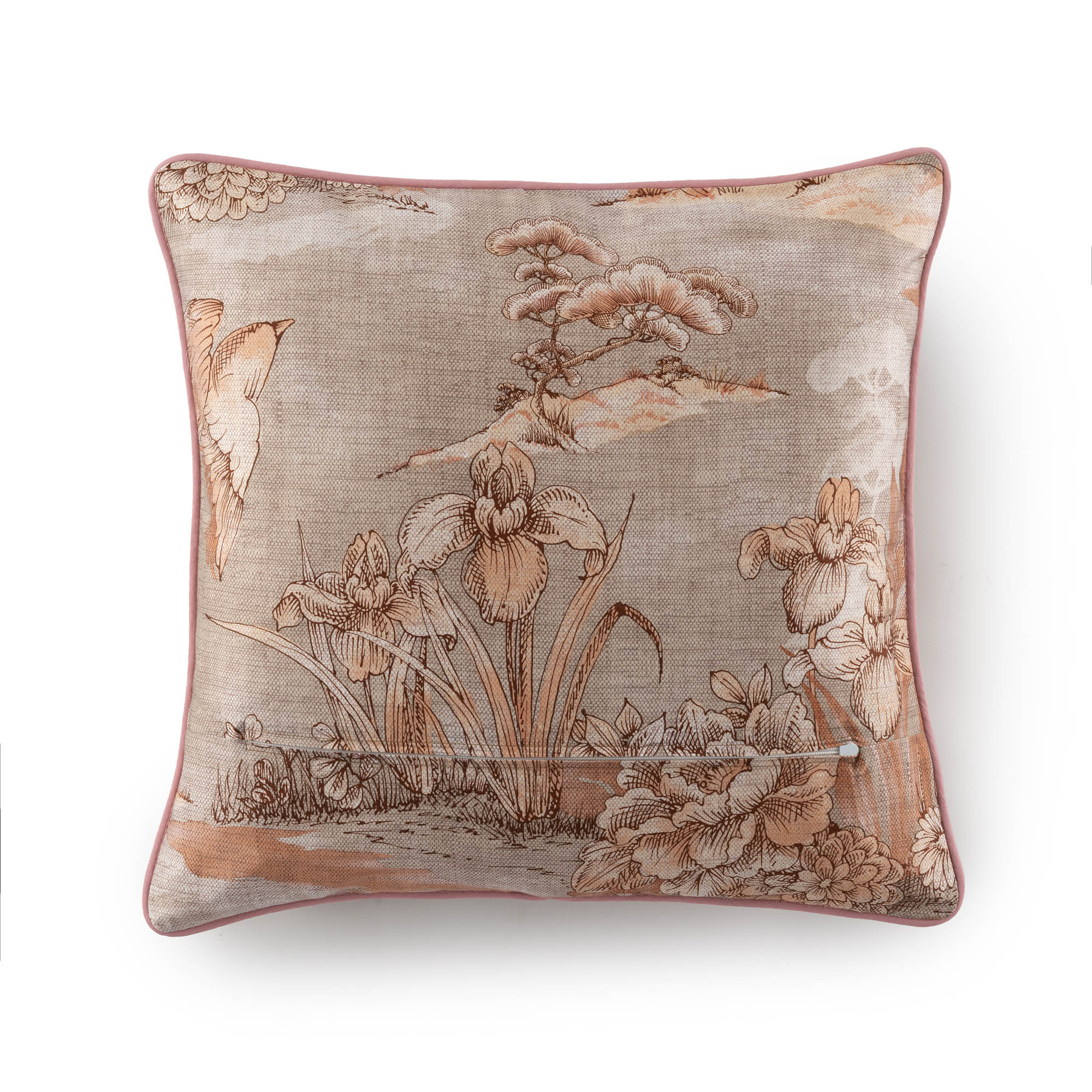 Capa de Almofada Acquaforte Terracota-2