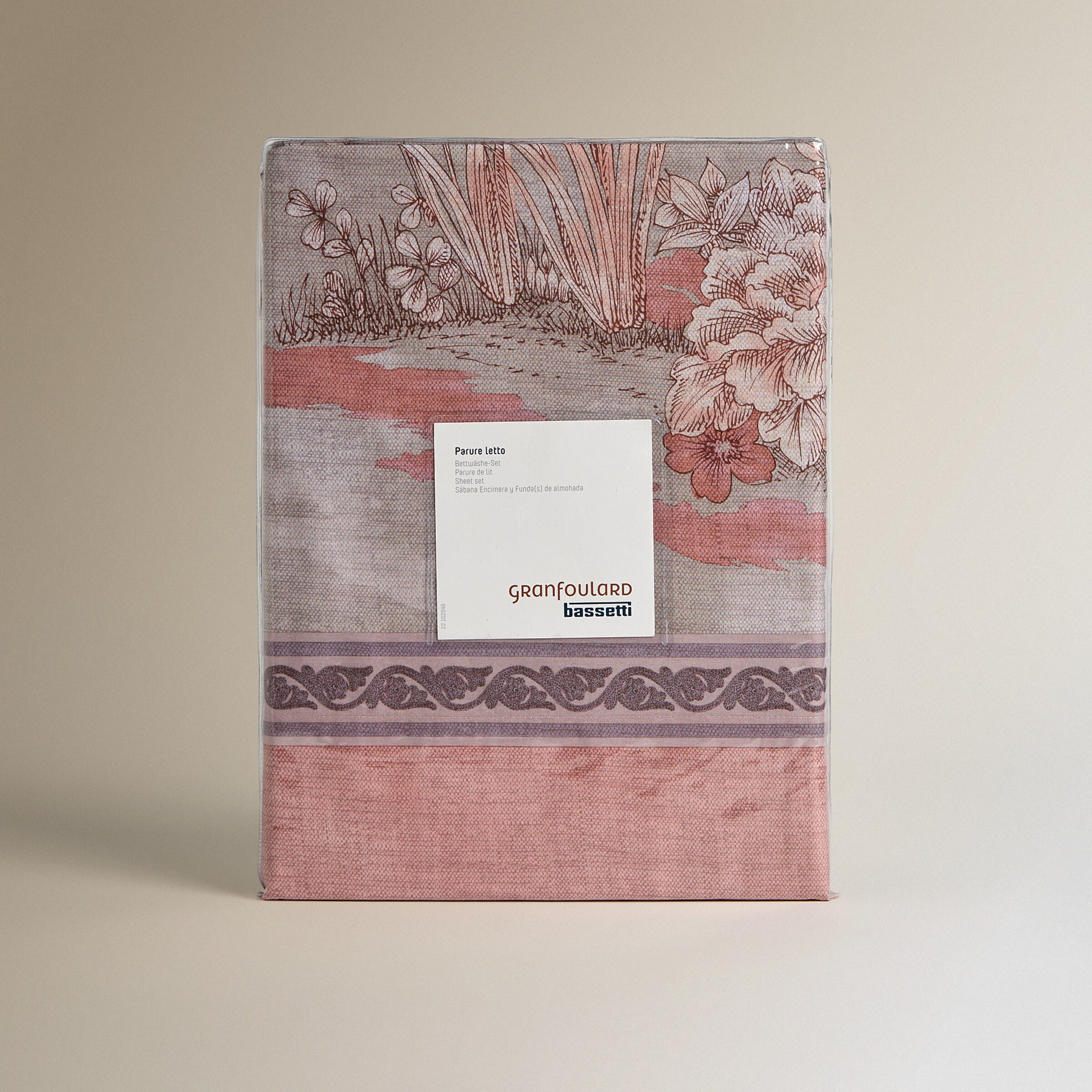 Conjunto de Lençóis de Algodão Acquaforte Terracota-6