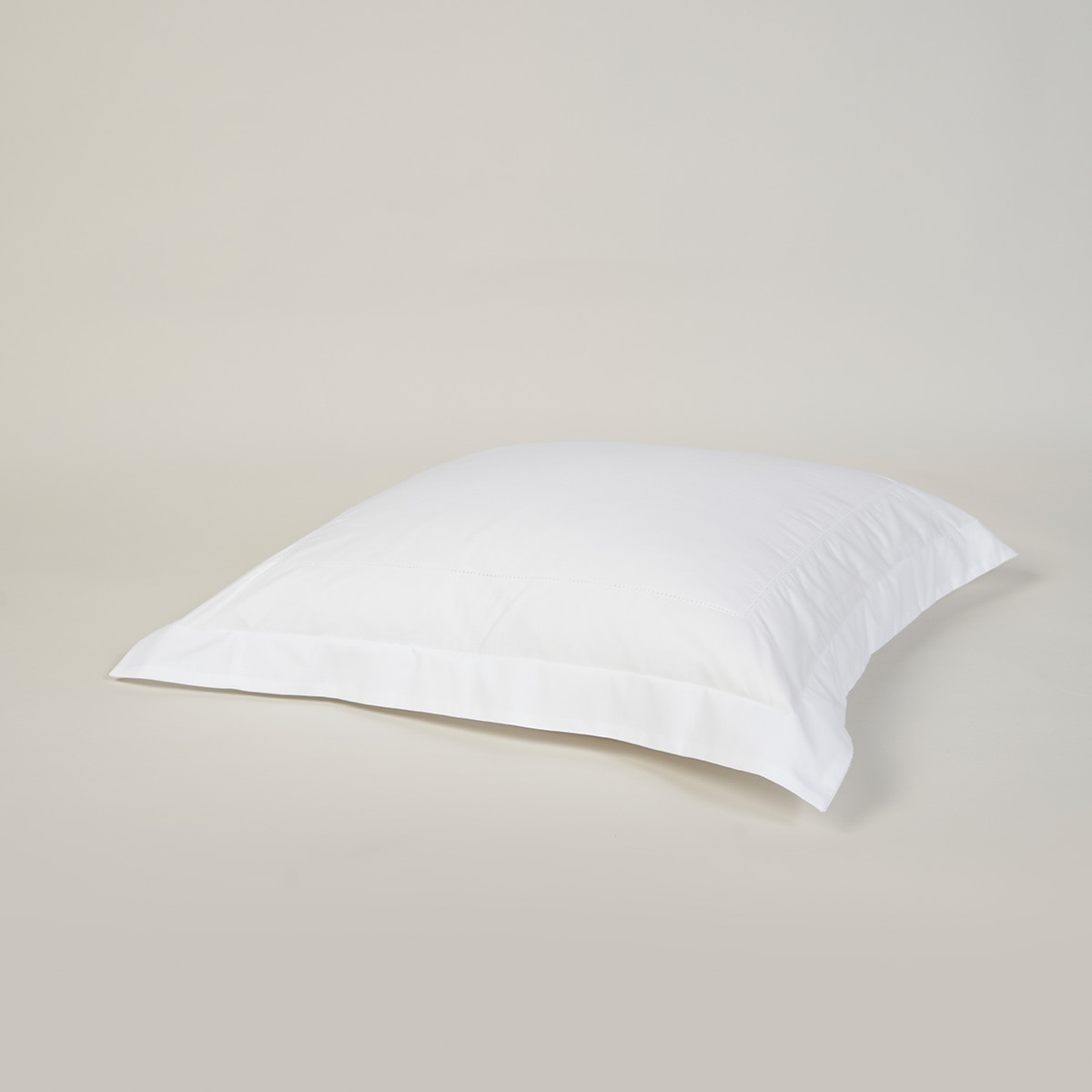 Funda de cuadrante algodón egipcio 200 hilos Tacto Bassols - Blanco 55 x 55 cm Blanco-1