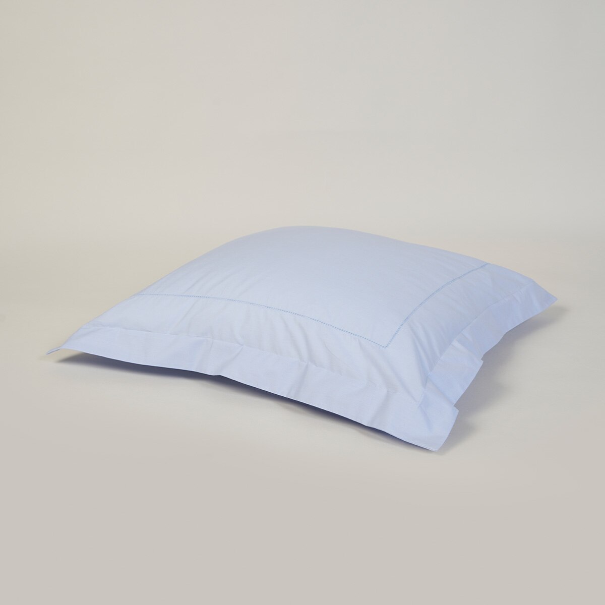 Funda de cuadrante algodón egipcio 200 hilos Tacto Bassols - Azul 55 x 55 cm Azul-1