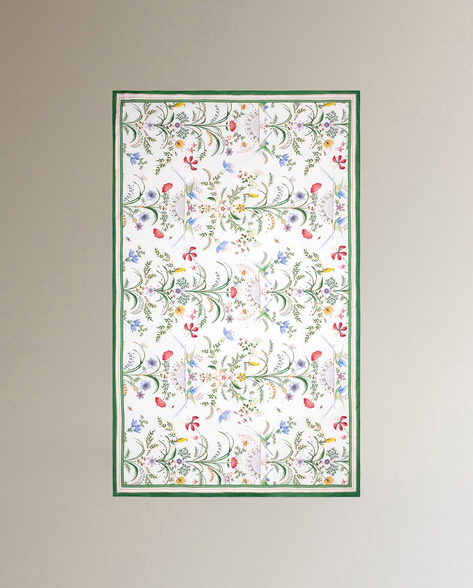 Colcha decorativa seda Botanic Yves Delorme - Multicolor Multicolor-2