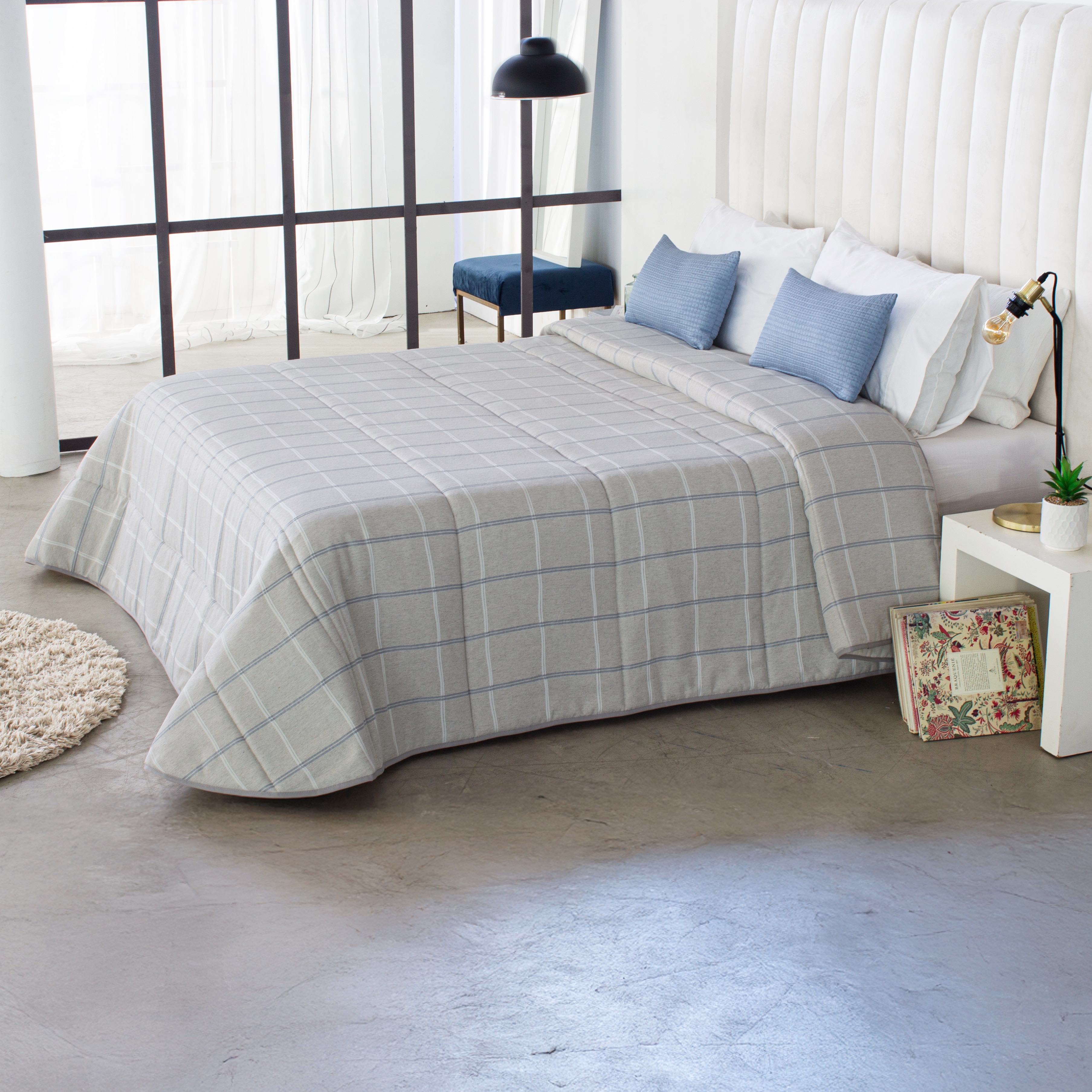 Edredão Fairfax Bege-1