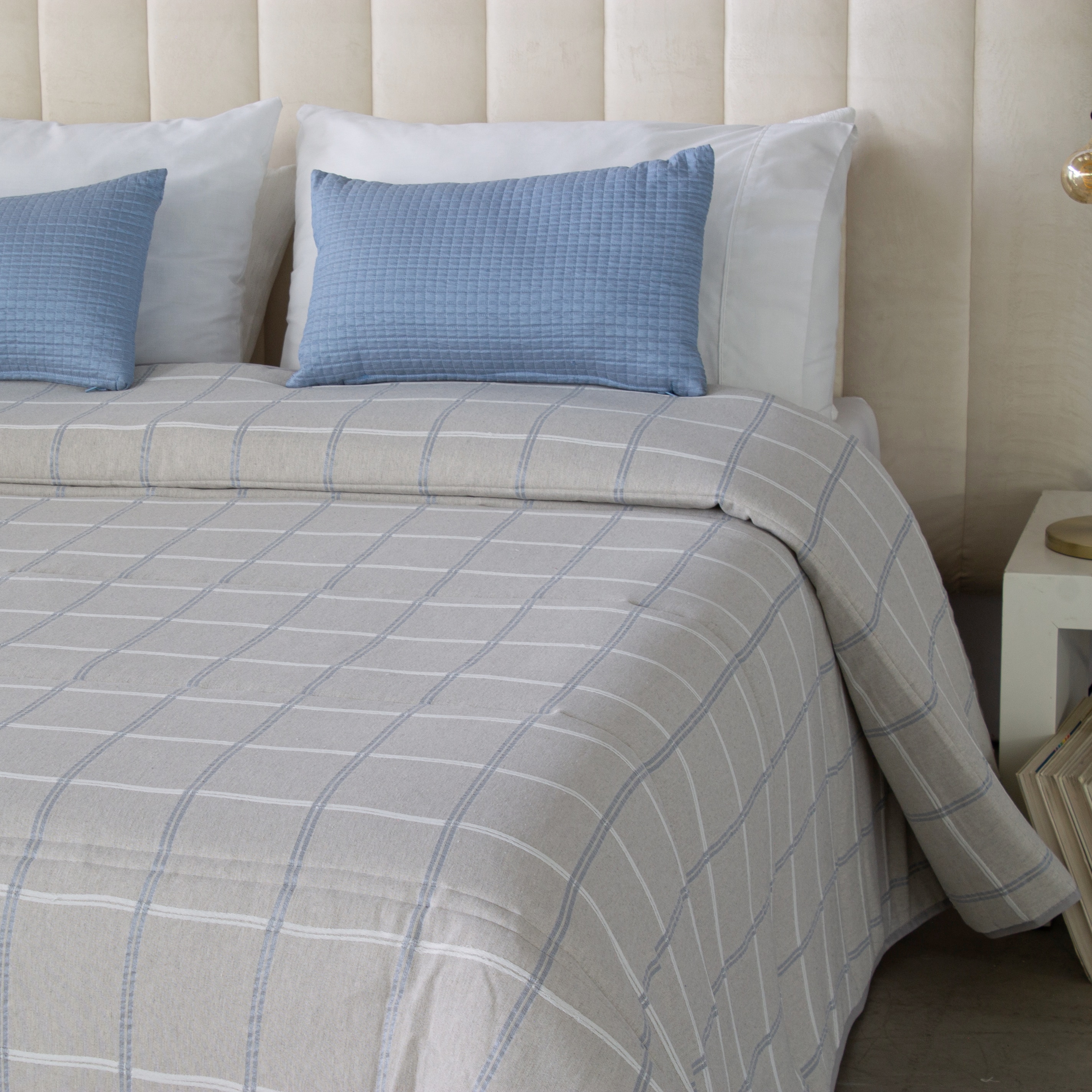 Edredão Fairfax Bege-2