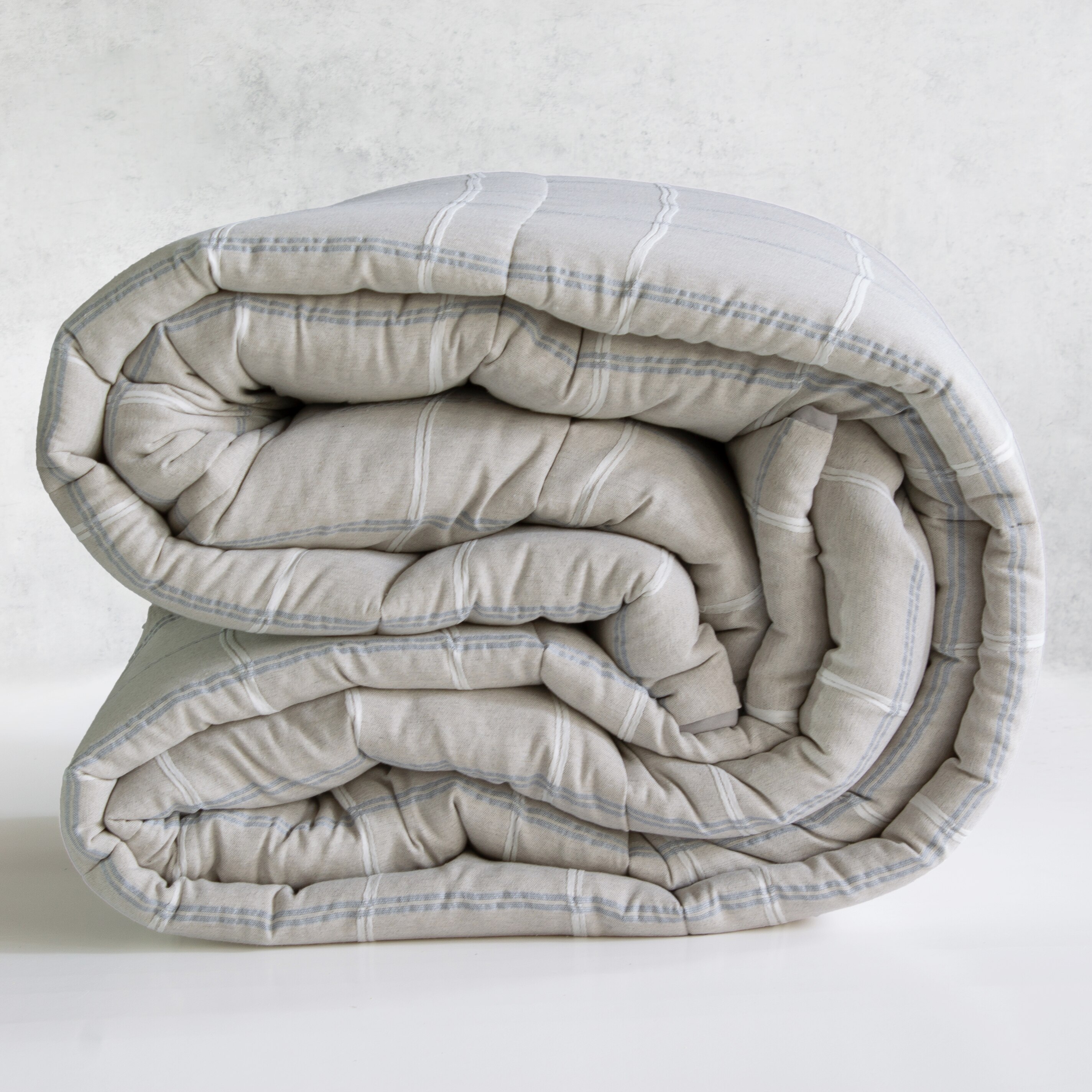 Edredão Fairfax Bege-5