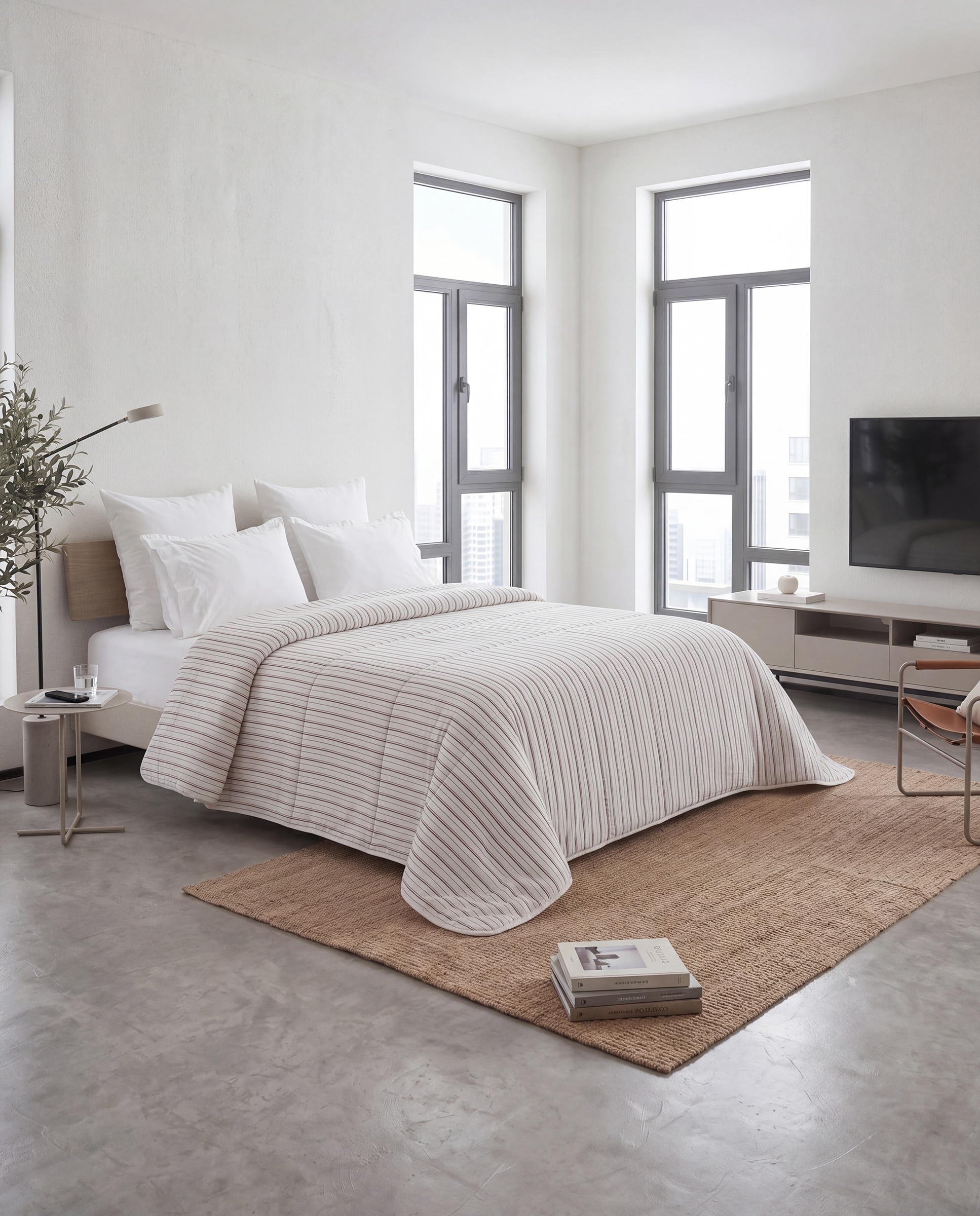 Edredón Barry Reig Marti - Granate Cama 90 cm Granate-3