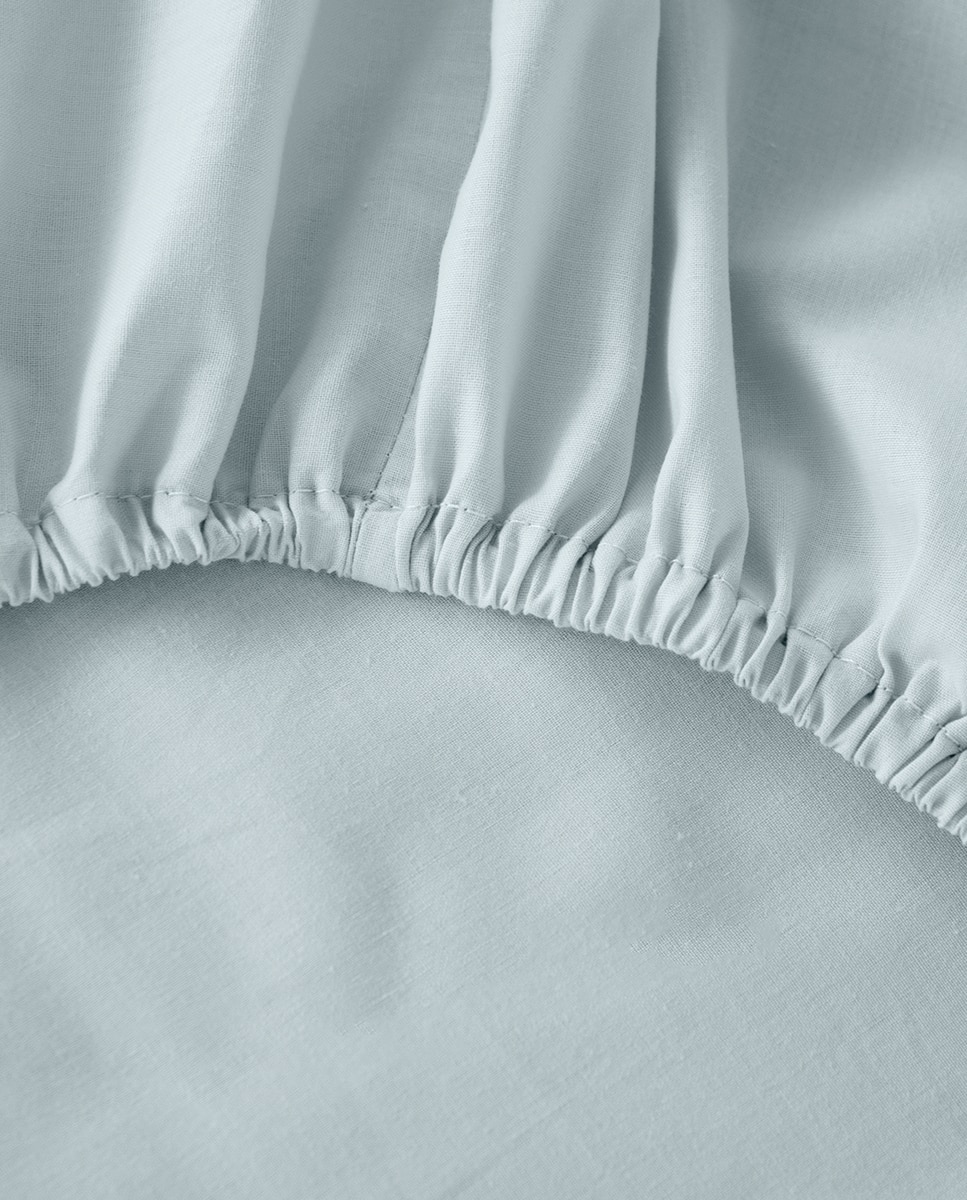 Sábana bajera algodón Pahala Reig Marti - Verde Cama 90 cm Verde-3